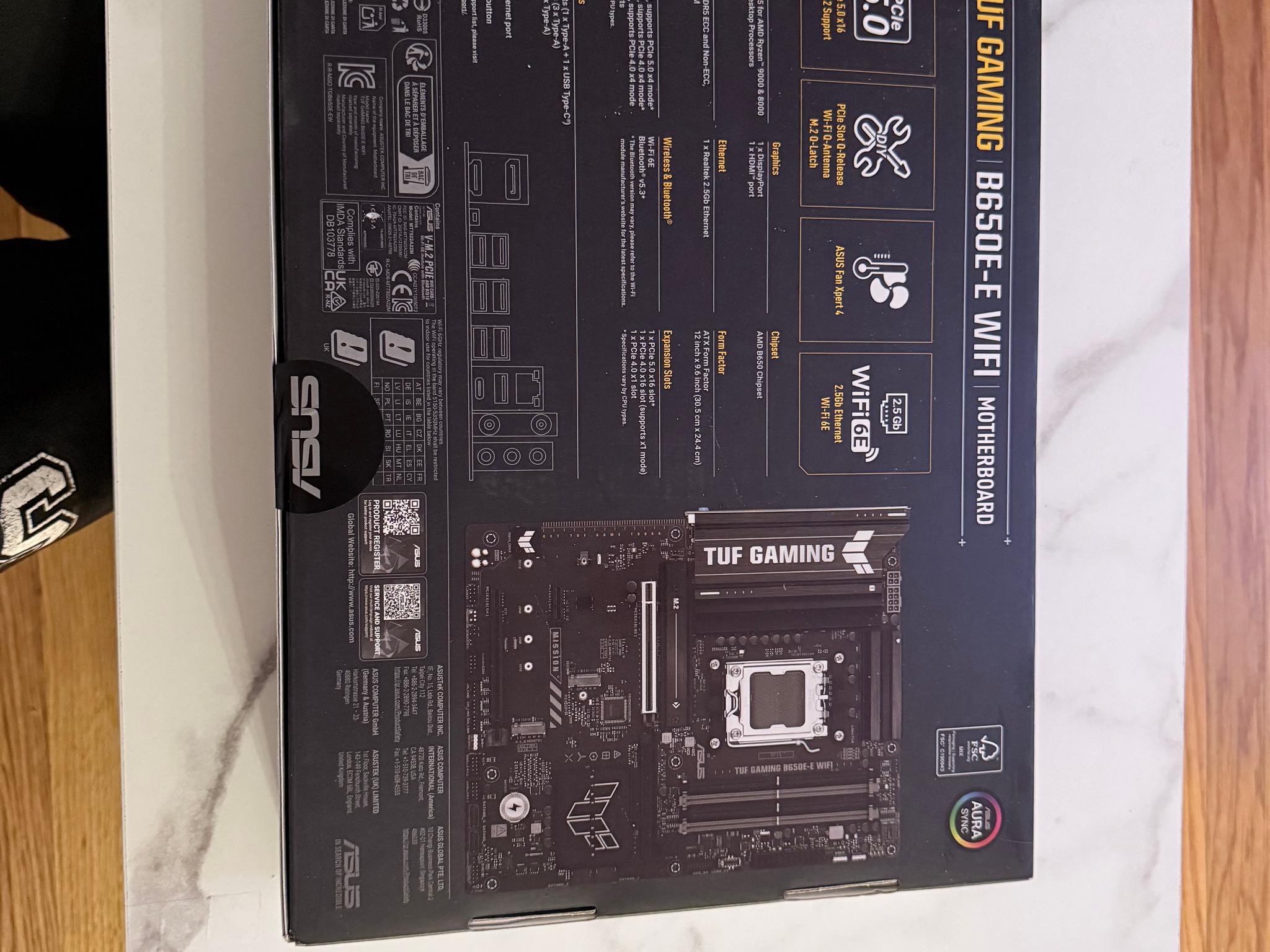 Asus B650E-E WiFi TUF Gaming AM5