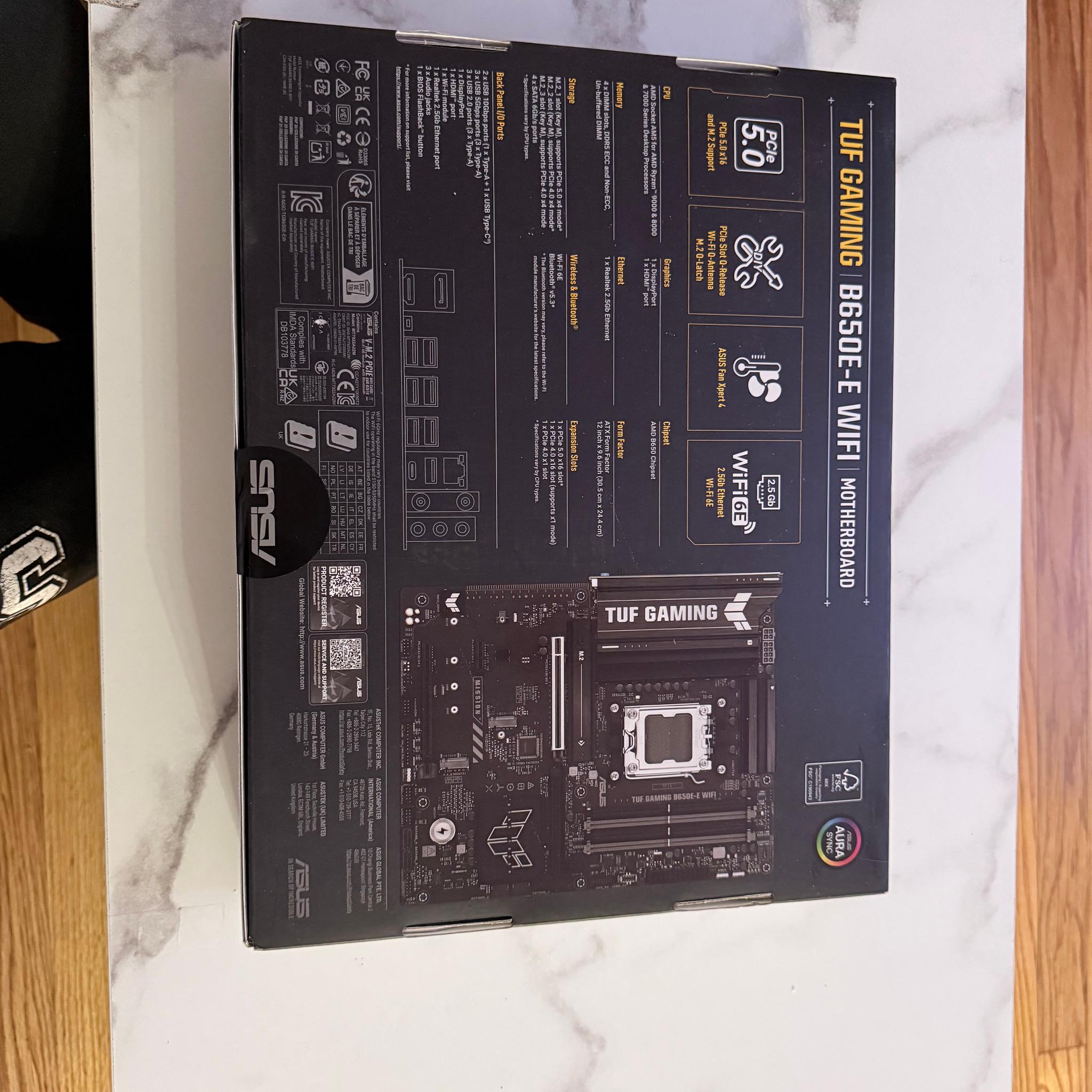 Asus B650E-E WiFi TUF Gaming AM5