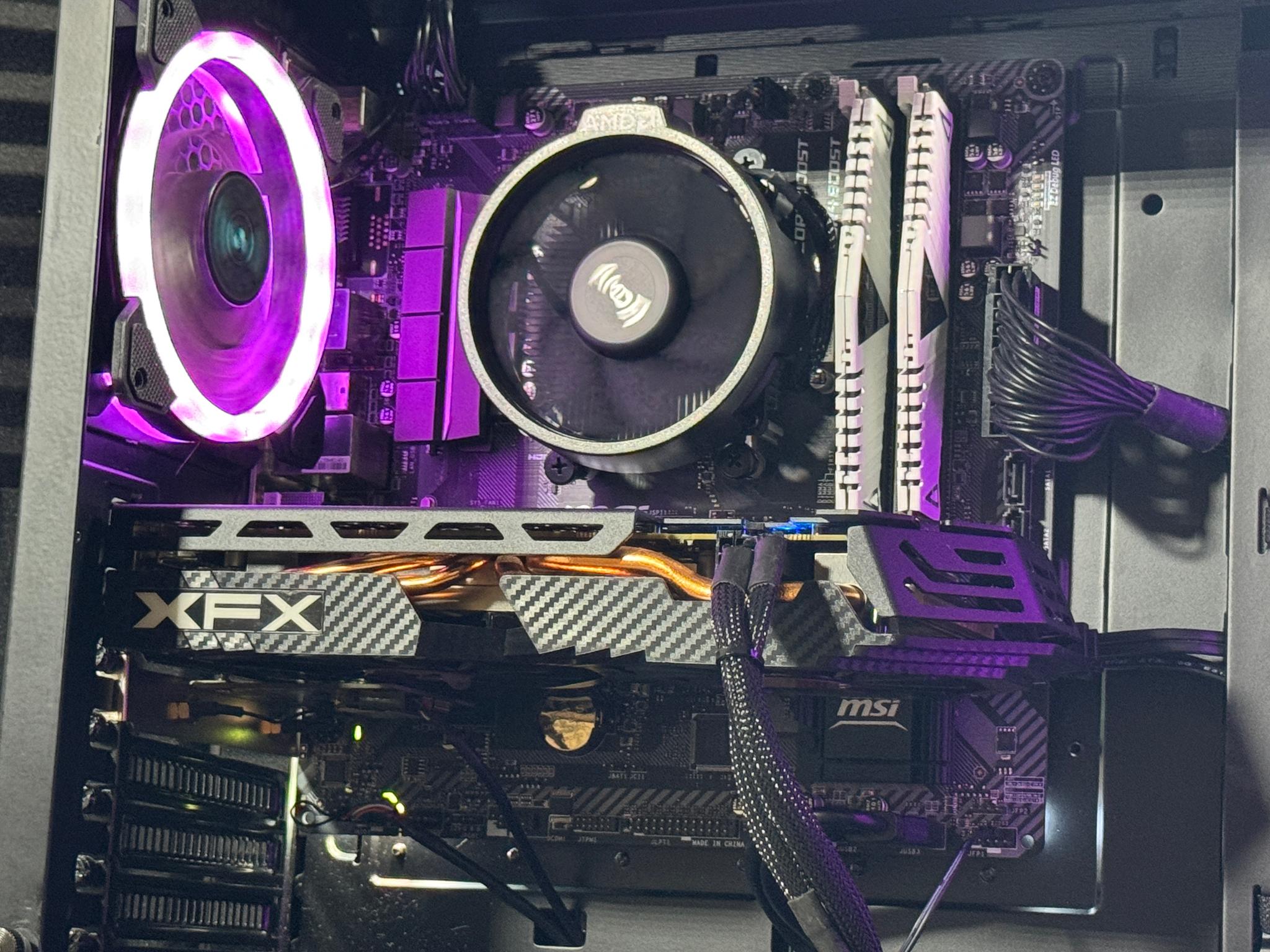 🔥 RX 580 | Ryzen 5 2600 | 16GB DDR4 | 256GB SSD + 2TB HDD | WiFi