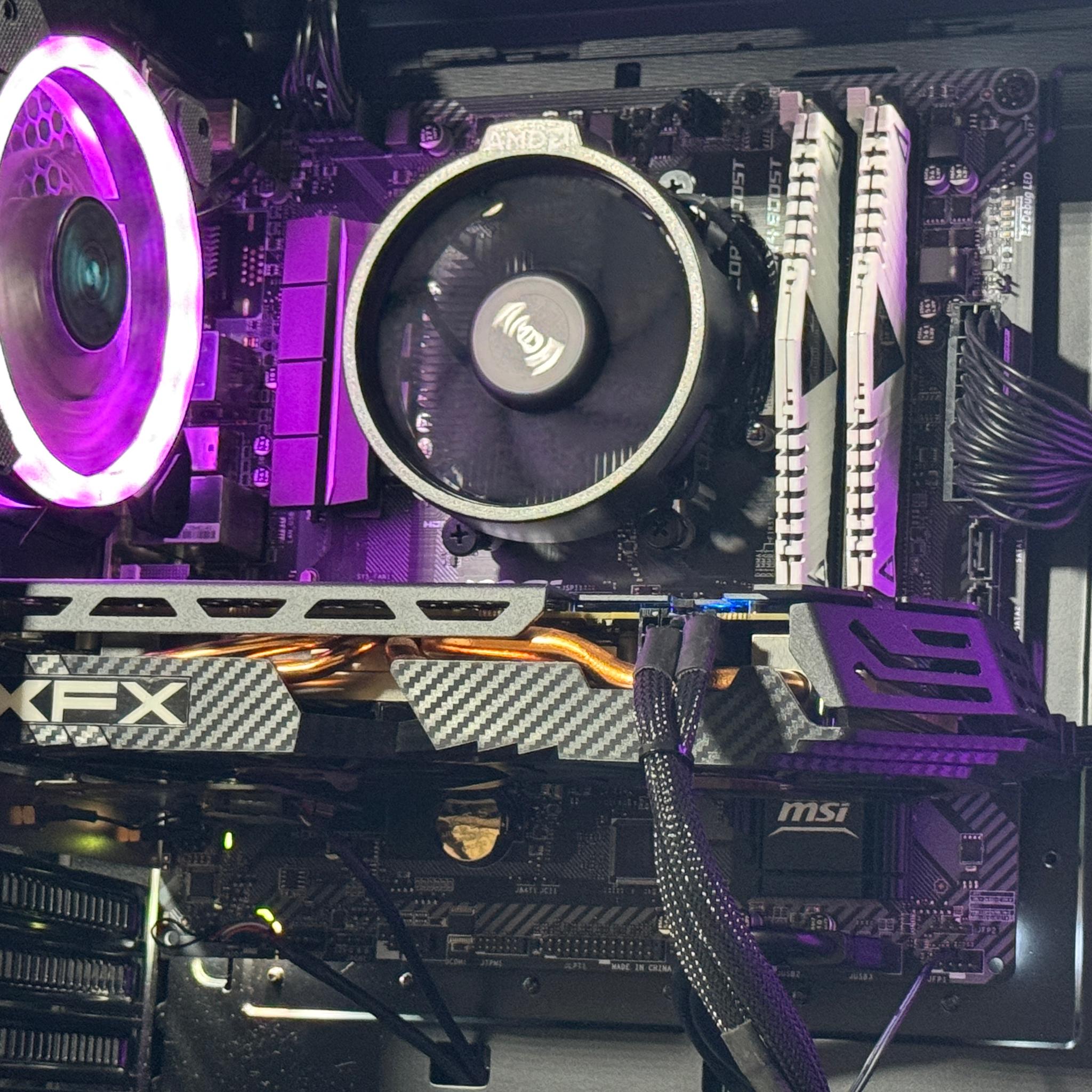 🔥 RX 580 | Ryzen 5 2600 | 16GB DDR4 | 256GB SSD + 2TB HDD | WiFi
