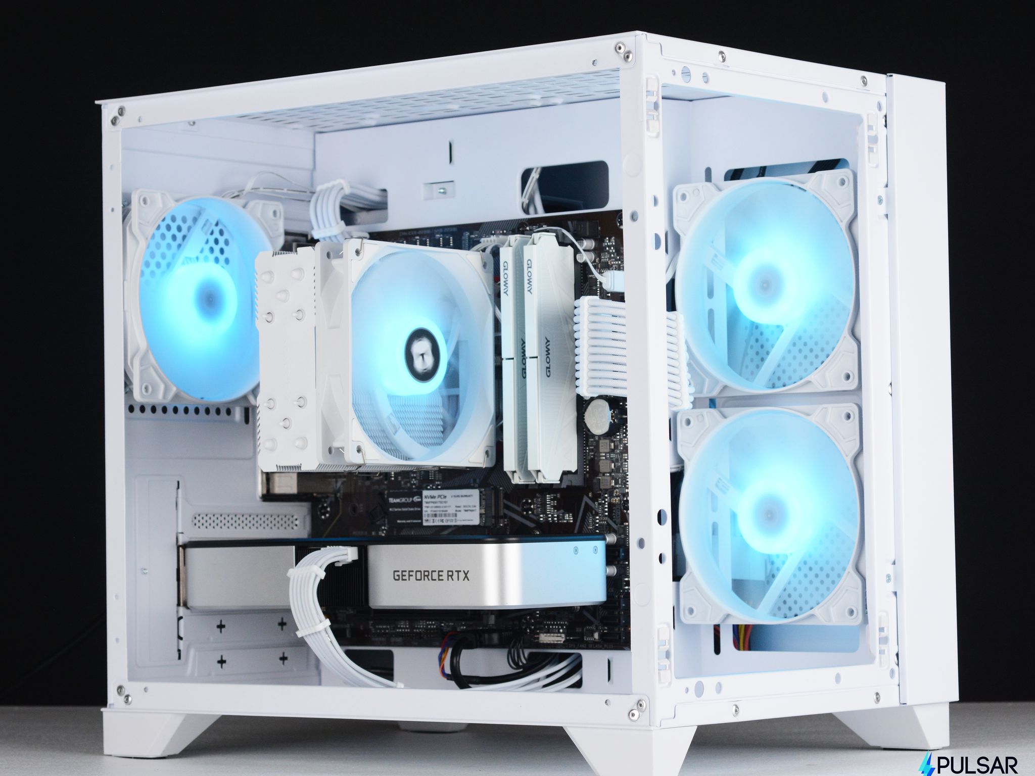 ⚪🟣 BLOOM: 1080p Streaming & Gaming PC | RTX 3060 Ti, Ryzen 5, 32GB DDR4, 1TB SSD
