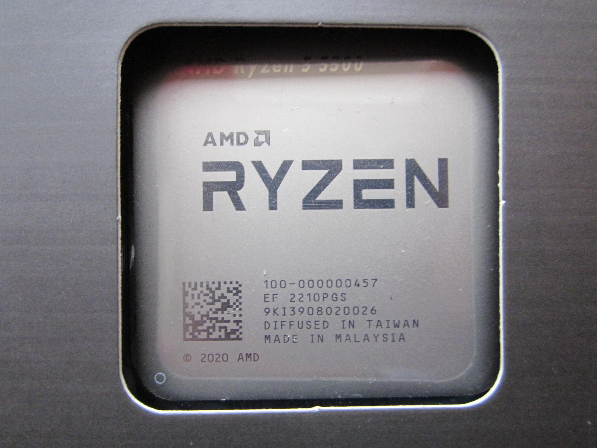 AMD Ryzen 5 5500 + Gigabyte B450M  DS3H WiFi + 16Gb DDR4 3200