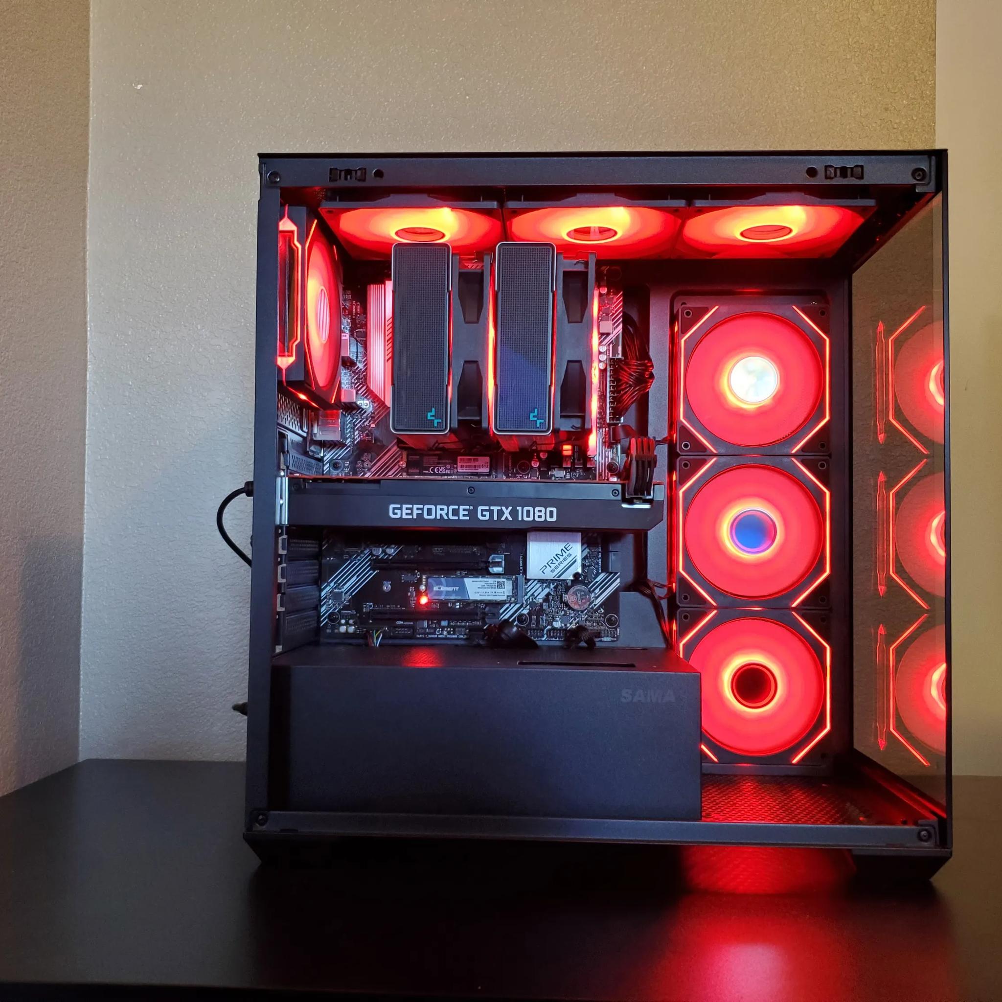 Gaming PC, Ryzen 5 3600 | GTX 1080 8GB| 16GB RAM | 1.5 TB Storage | WiFi/Bluetooth