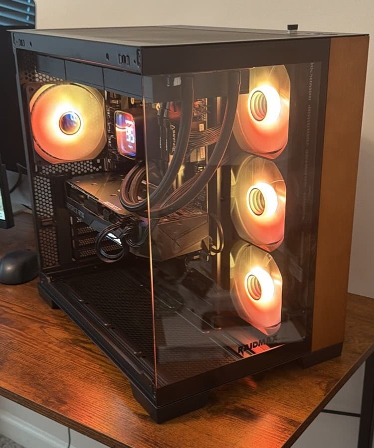 Custom Gaming PC GIGABYTE RTX 3060 Ti Ryzen 5 5500 32GB 1TB NVMe WiFi Win11 Pro