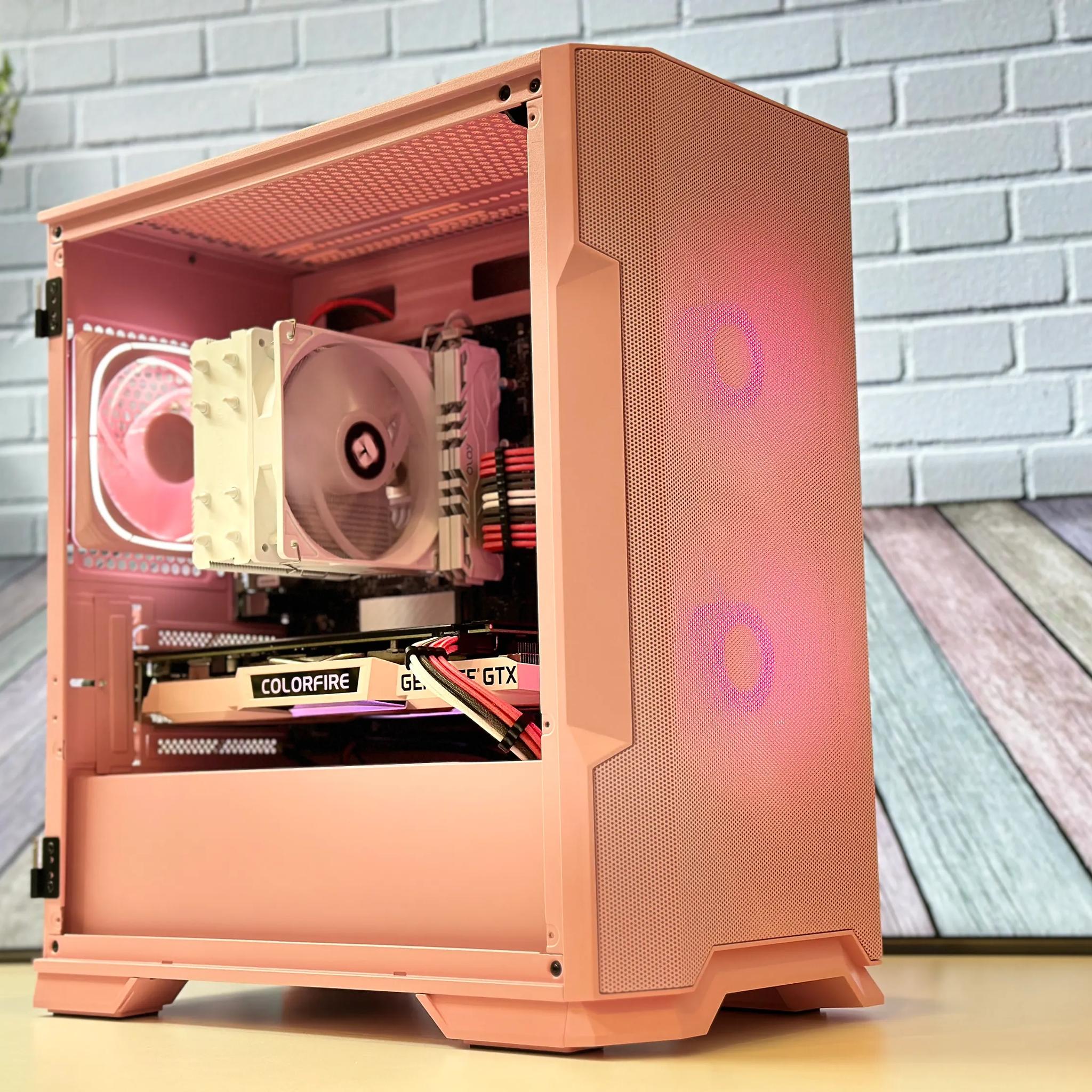 🌸Rose 🌸Gaming PC🌸Nvidia GTX 1660 Super 🌸AMD Ryzen 5 3500X🌸 16GB DDR4🌸1TB SSD NVME