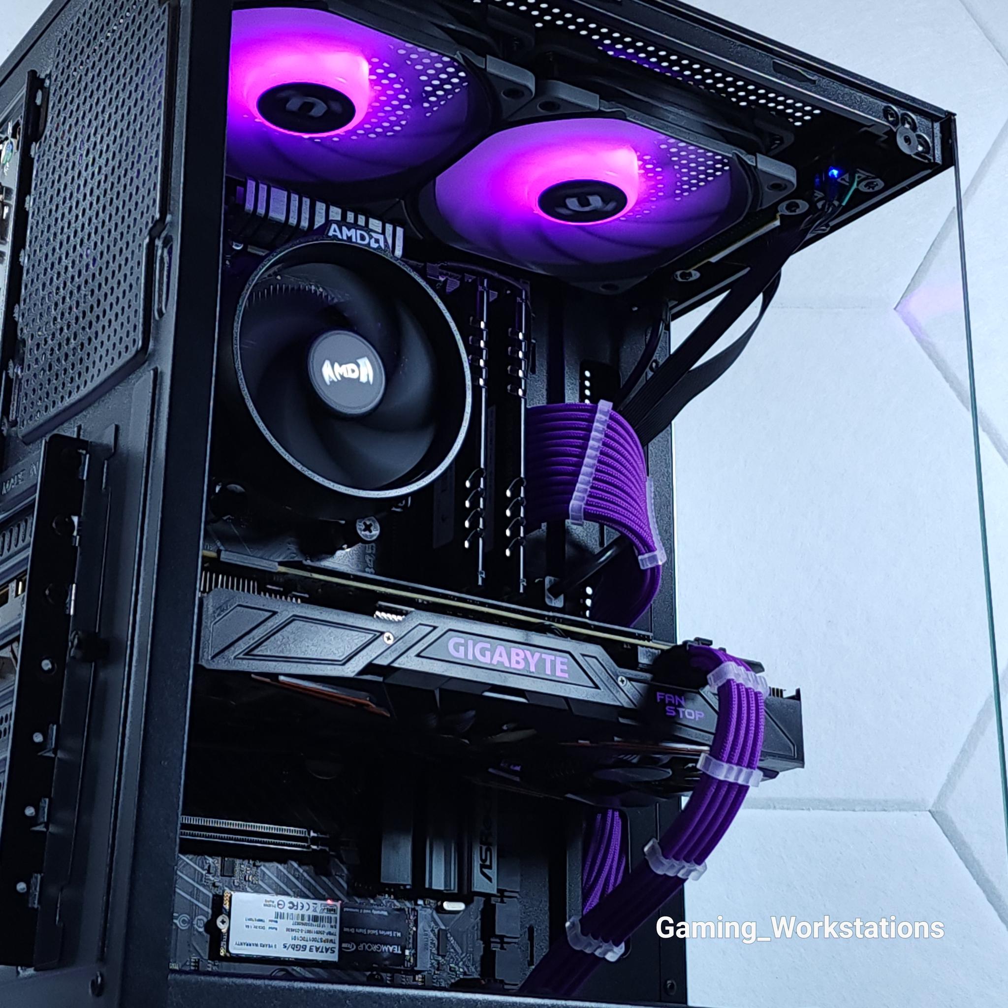 💜GTX 1070Ti●Ryzen 3 4100●1080p Gaming Computer