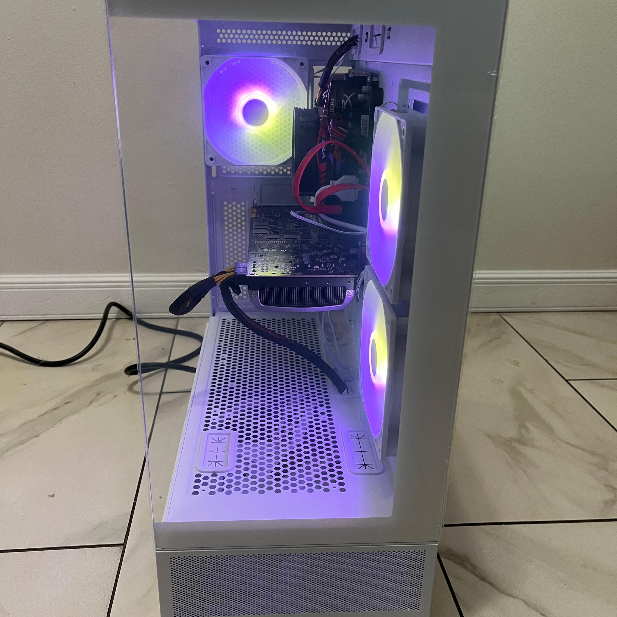 NVIDIA GTX Titan 6GB, Intel i5-7500, 12GB RAM, 870 GB Storage, RGB Gaming PC w/ Wi-Fi & Bluetooth
