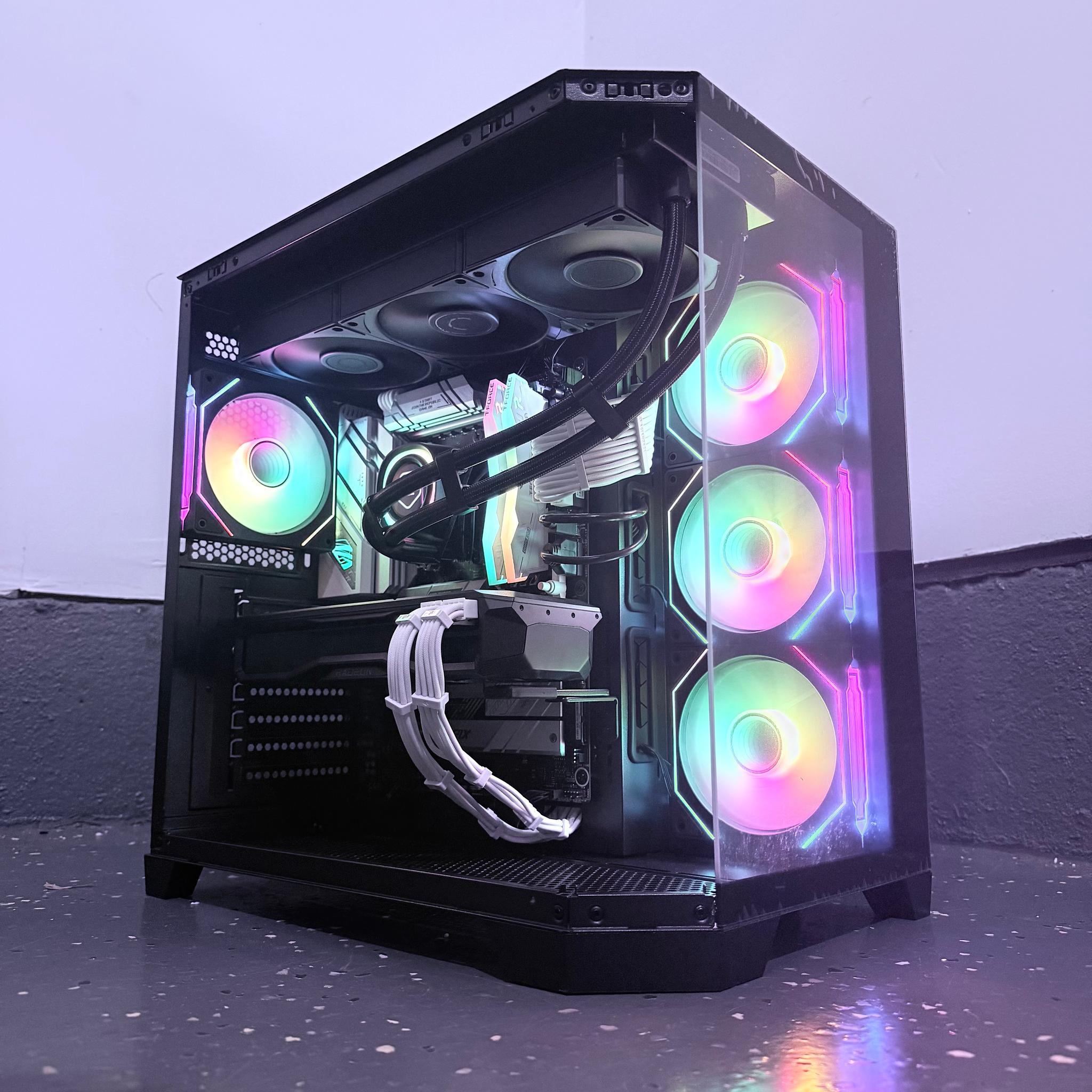 ⭐️"Starlight Prism"🌈 | 4K Gaming | RX 7900 XT 20G | Ryzen 7 7800X3D | 32GB DDR5 | 2TB SSD