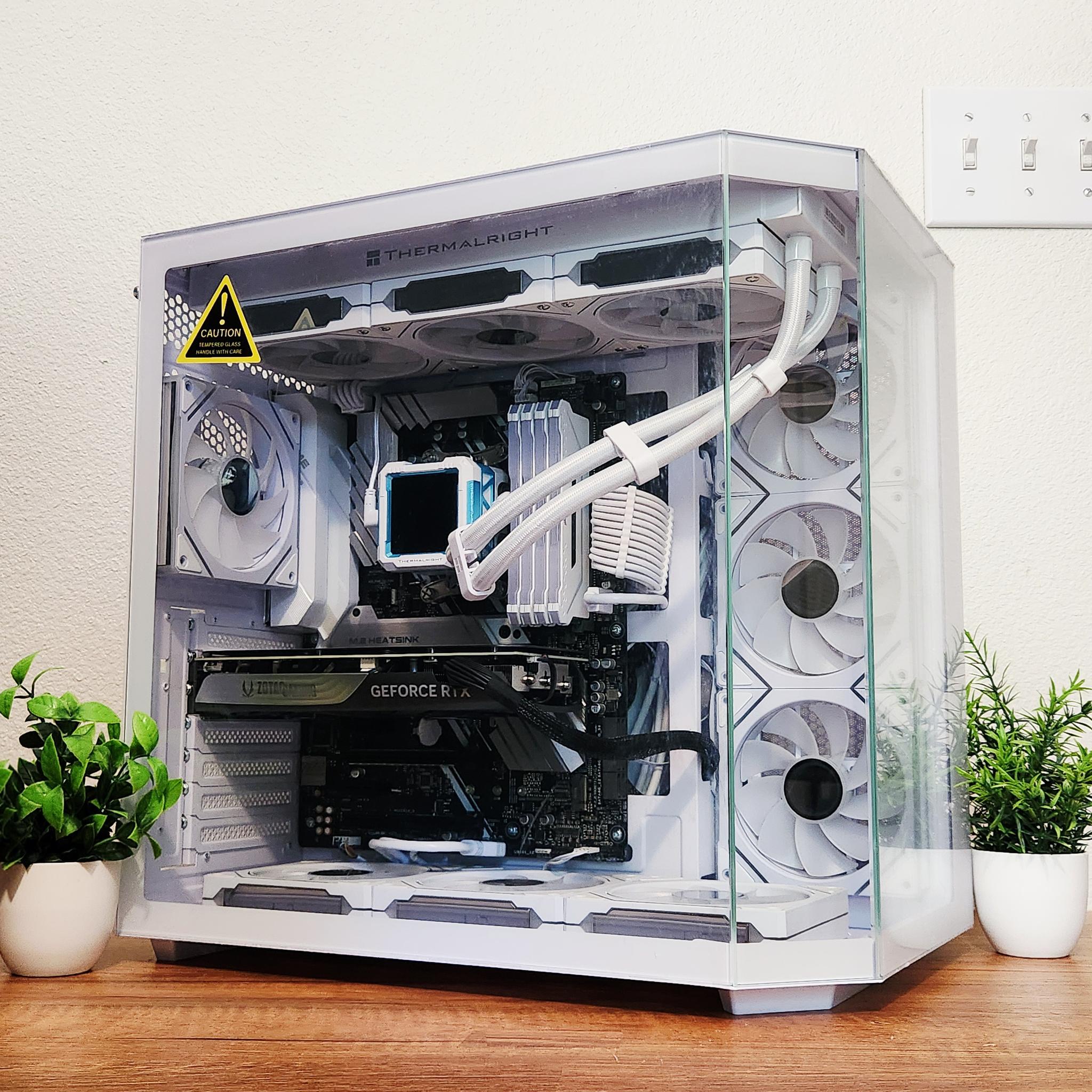 RTX 4070 Super | Ryzen 9 5900X | 32GB RAM | 1TB NVMe | WINDOWS 11 Pro |❄️The Arctic Sentinel❄️
