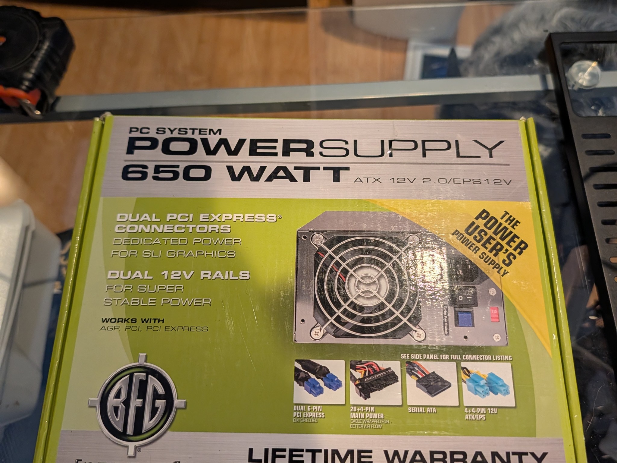 BRAND NEW BFG 650W PSU