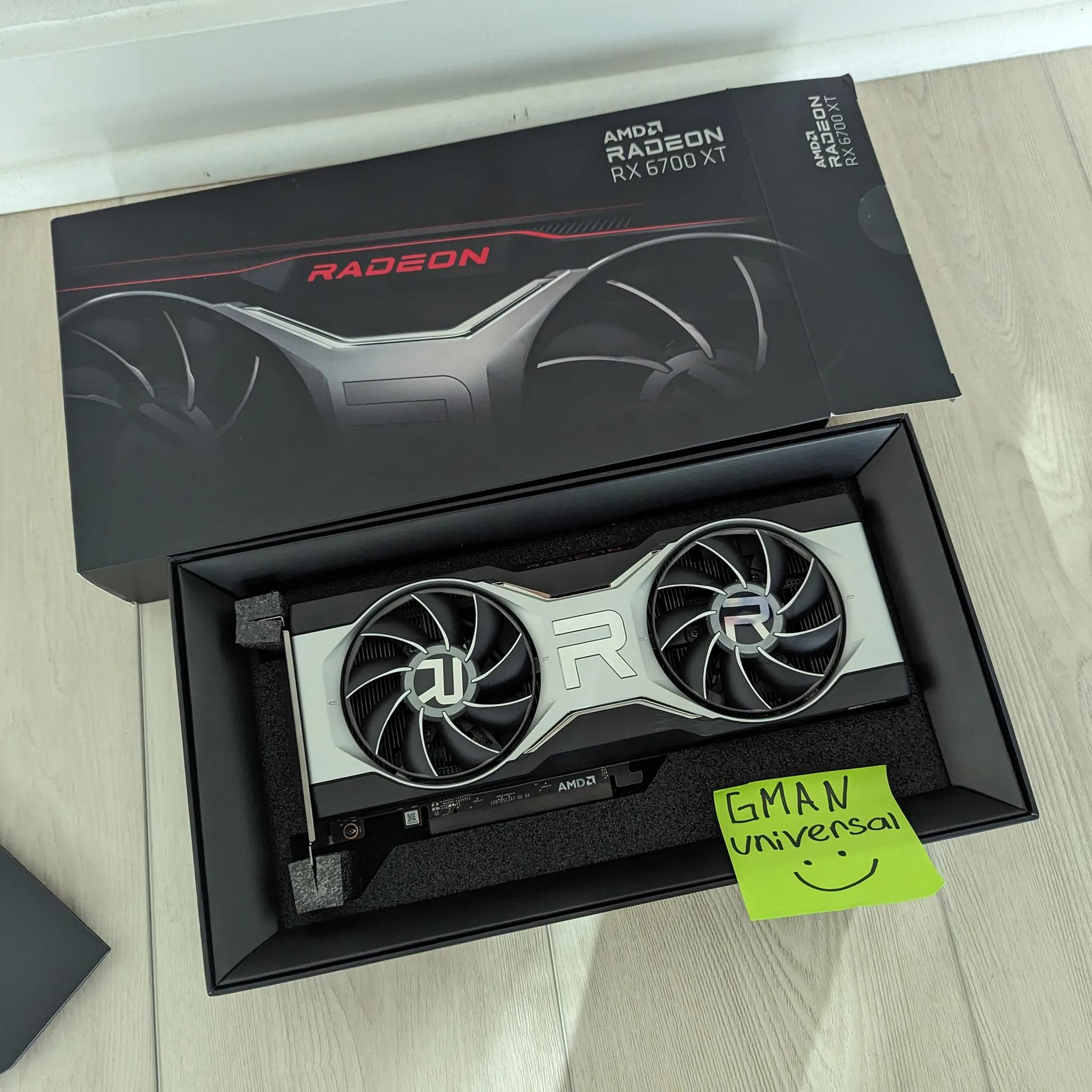 AMD Radeon RX 6700 XT Graphics Card