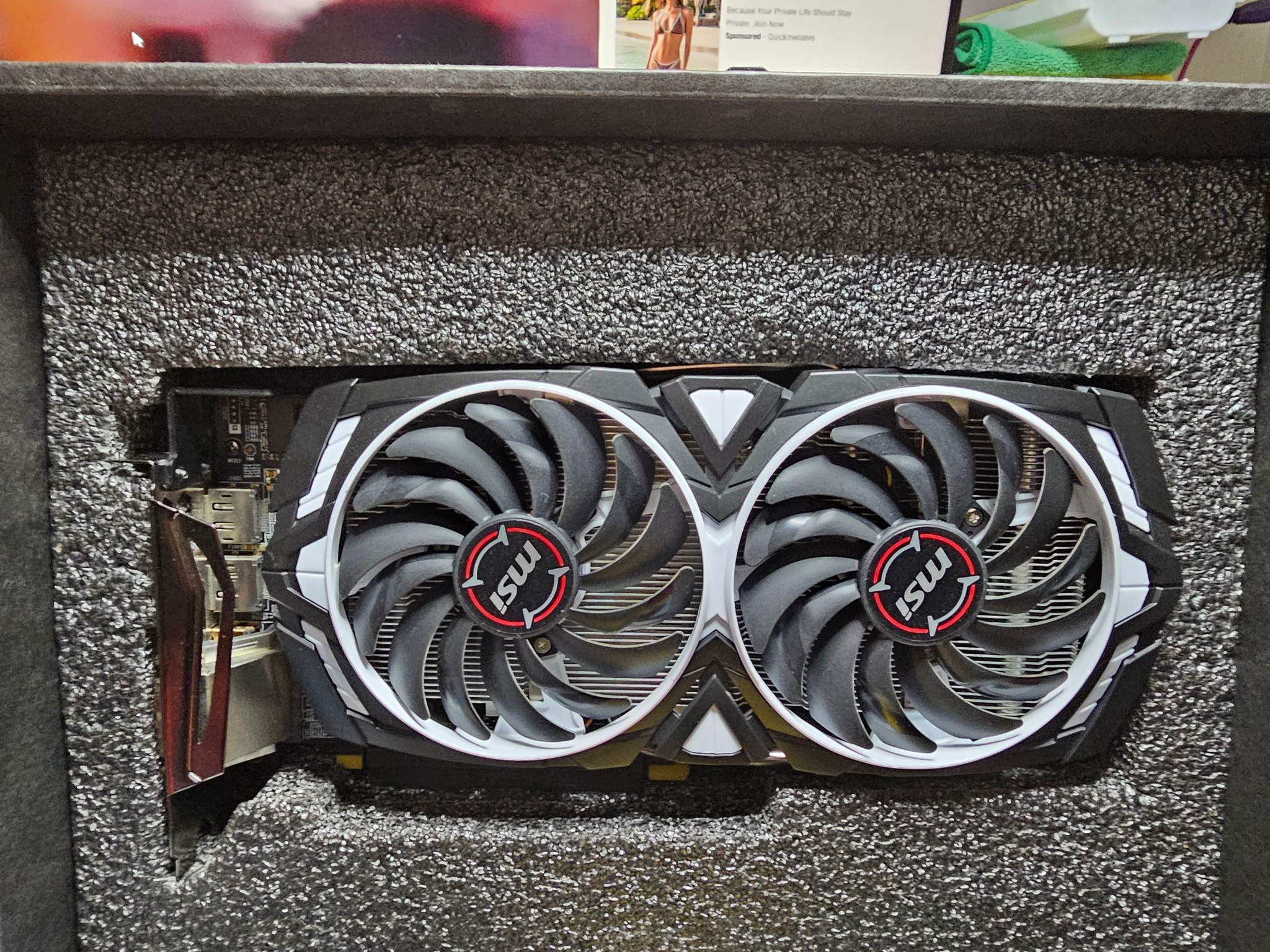 MSI ARMOR RX 580 8gb OC Edition