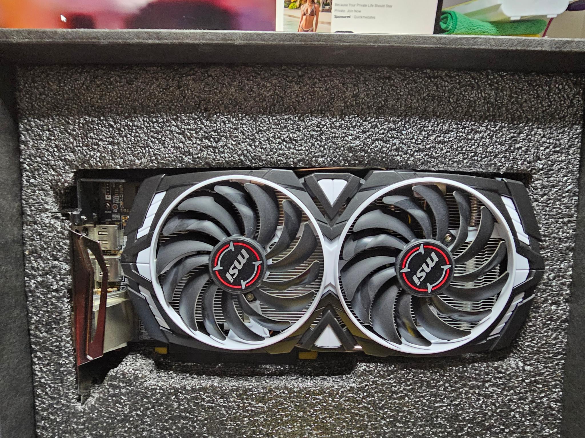 MSI ARMOR RX 580 8gb OC Edition