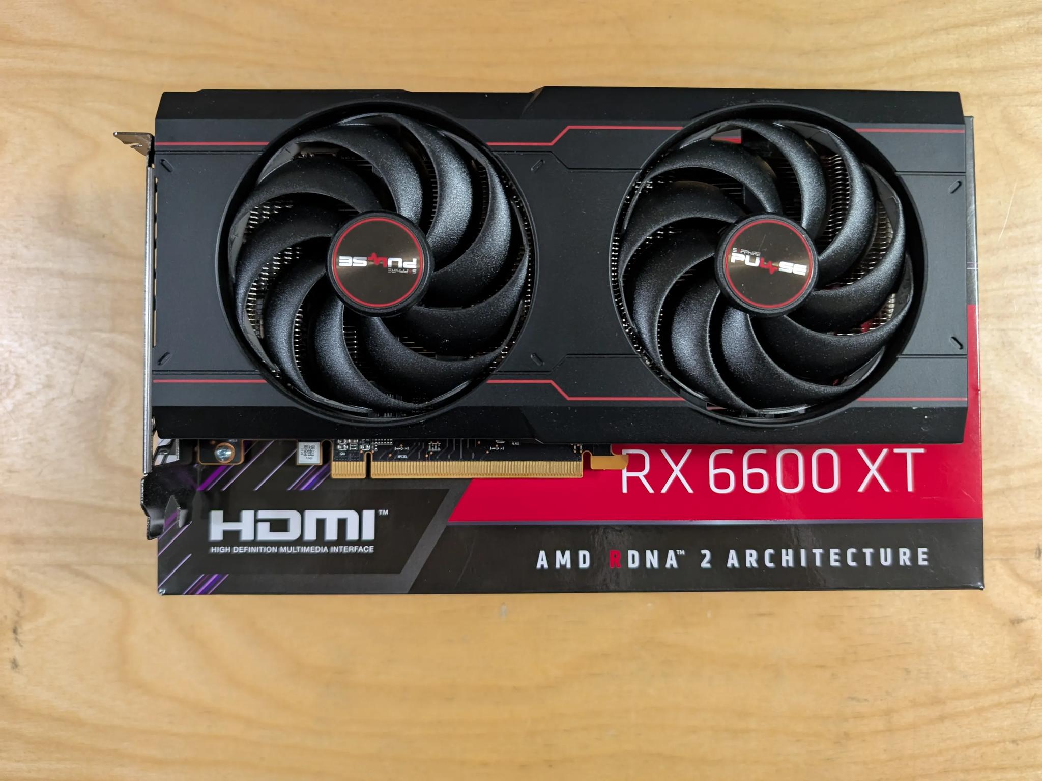 Sapphire Pulse AMD RX 6600 XT 8GB