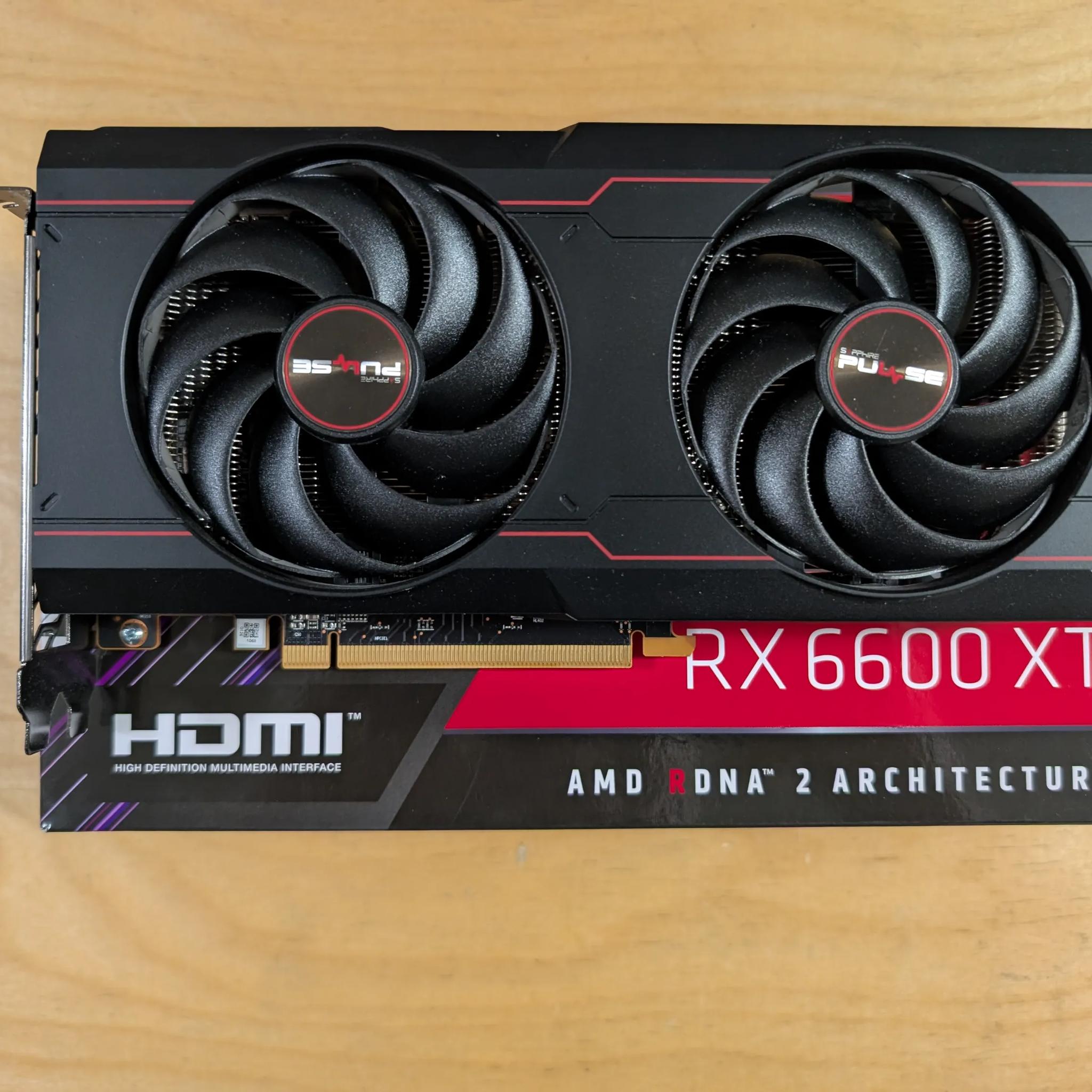 Sapphire Pulse AMD RX 6600 XT 8GB