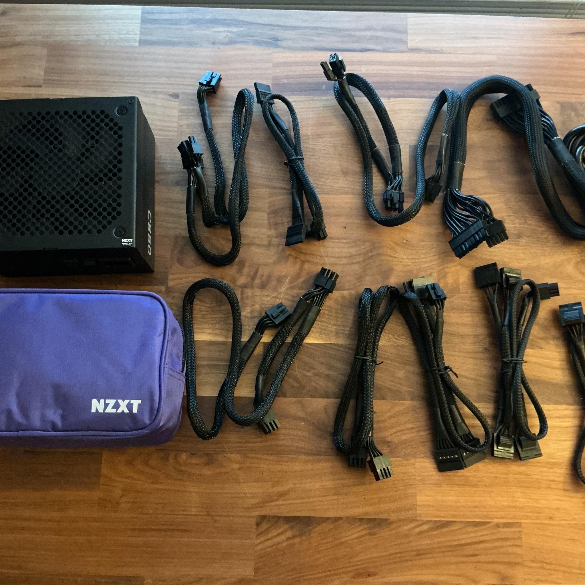 NZXT c850 850w Fully Modular Gold Rated PSU