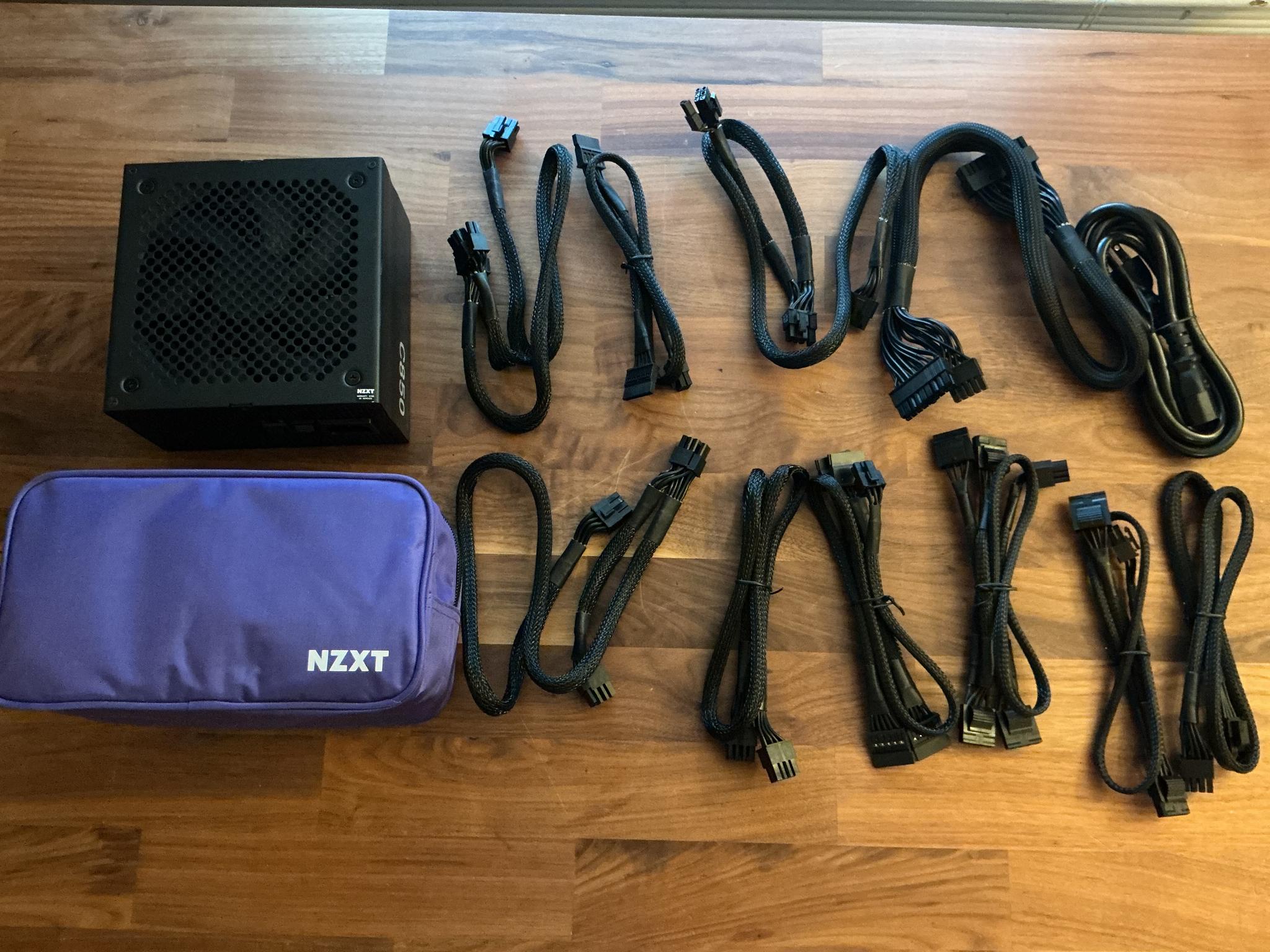 NZXT c850 850w Fully Modular Gold Rated PSU