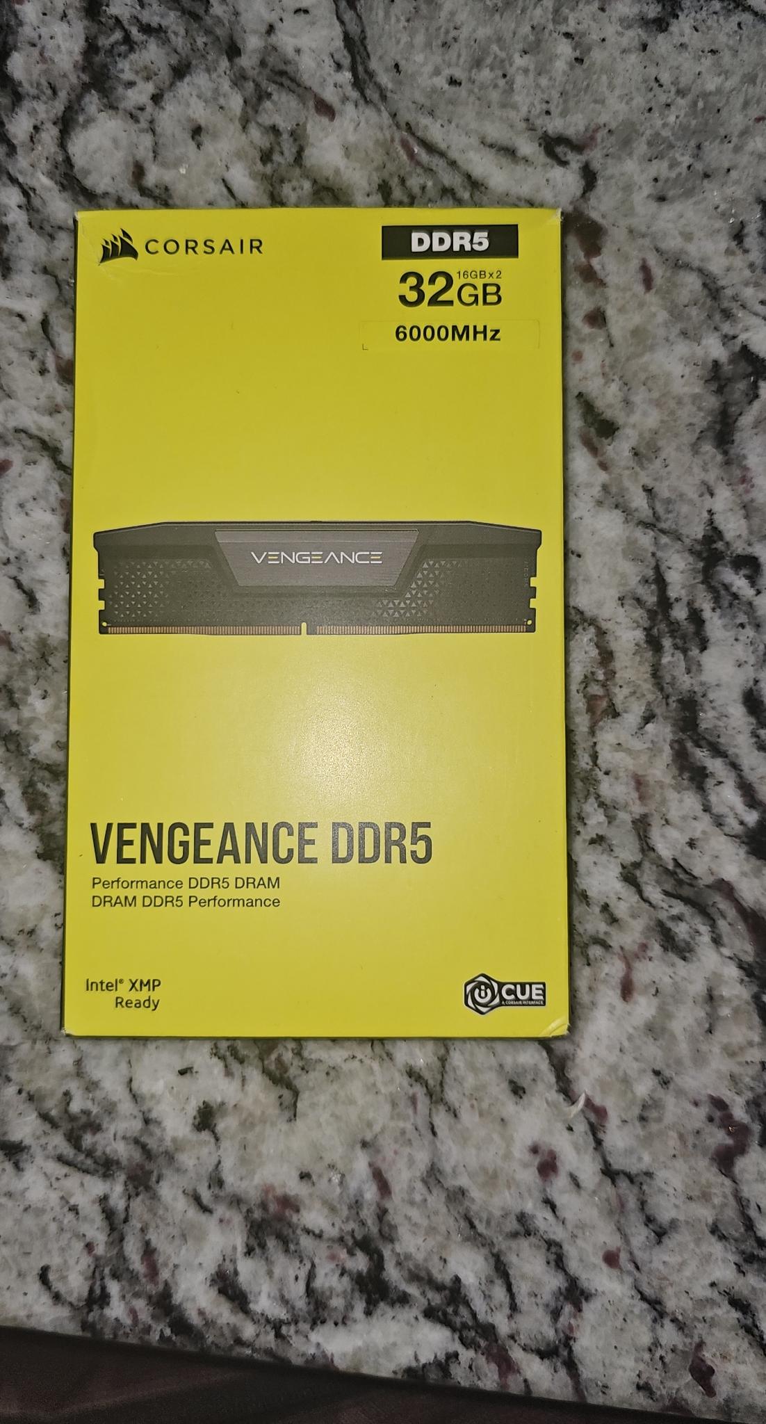 Corsair Vengeance DDR5 16GBx2 XMP