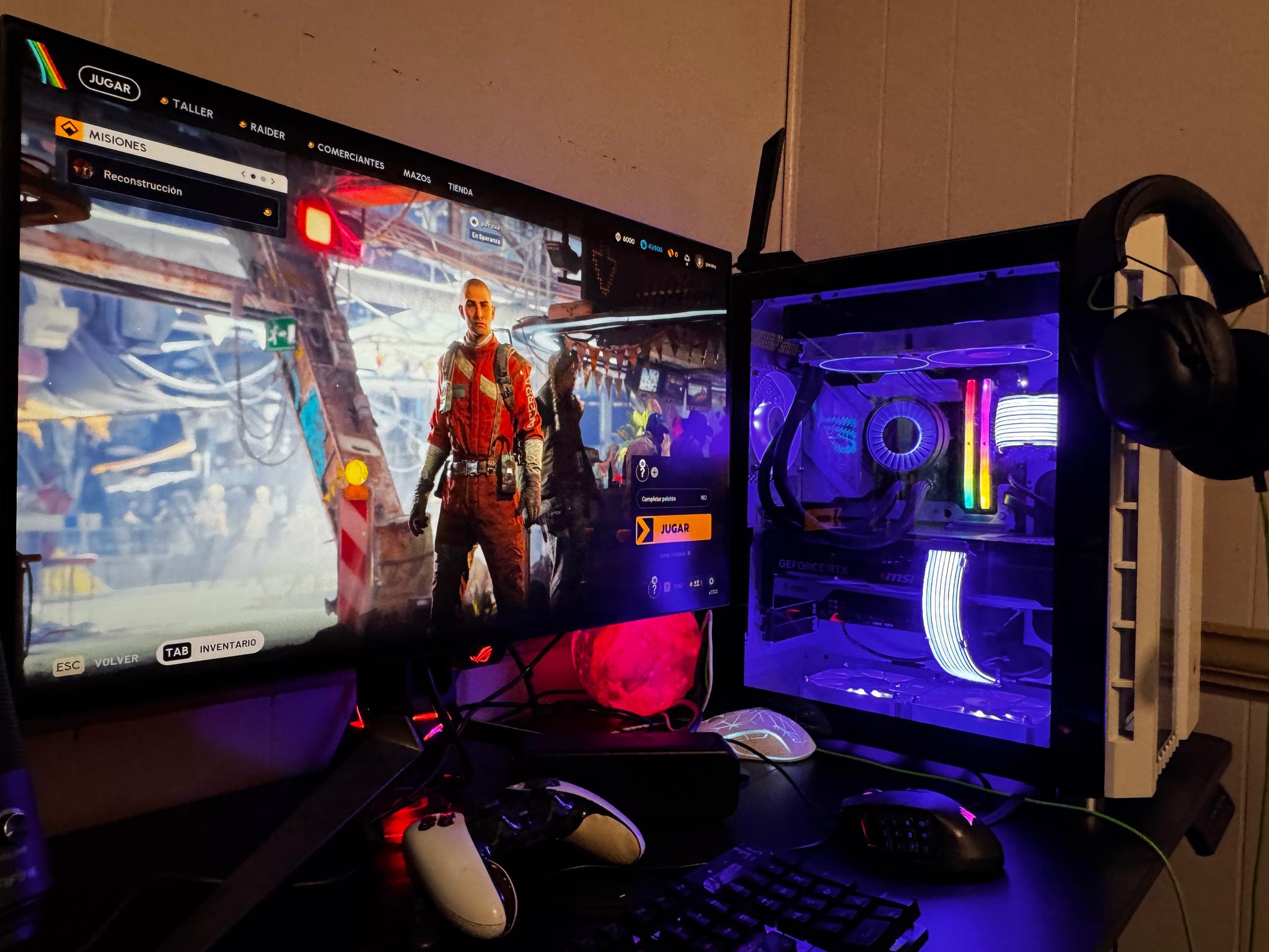 Custom Gaming PC Build + Monitor oled 240hz