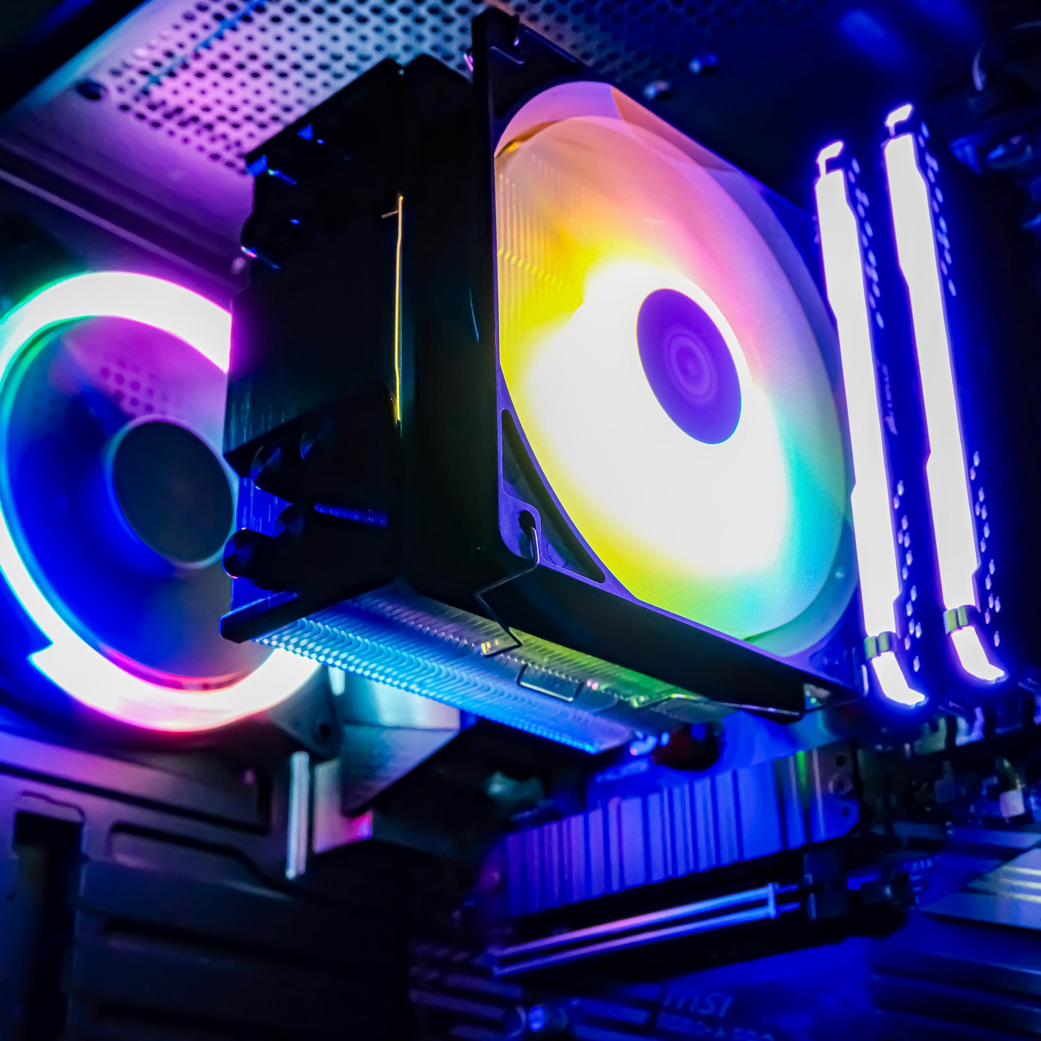 🌌Neon Core⚡|RYZEN 5 + RX 5700 + 32GB RAM|
