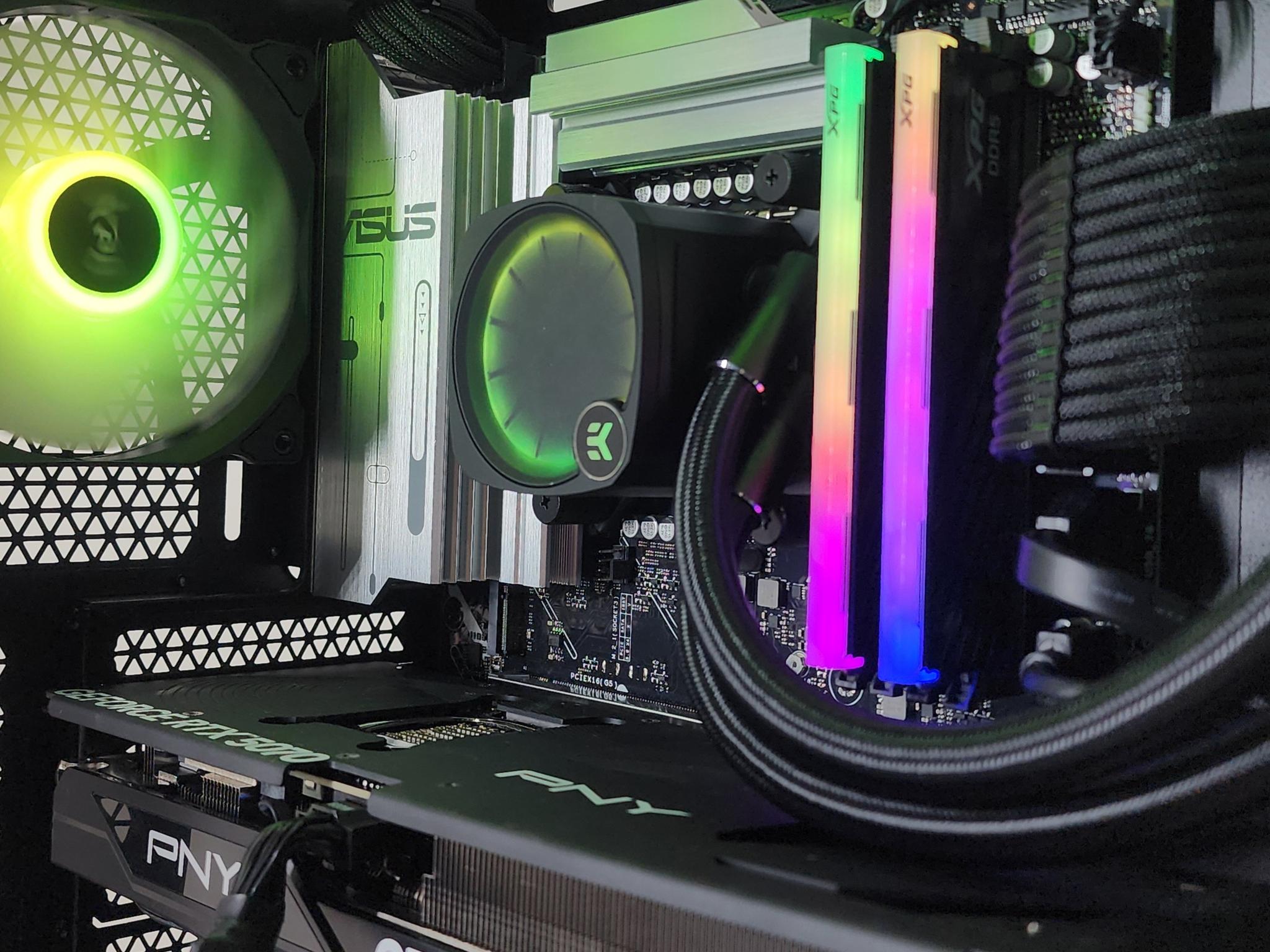 Gaming PC Ultra 5 250KF 32GB RAM 1TB SSD RTX 5070 12GB Windows 11 Computer