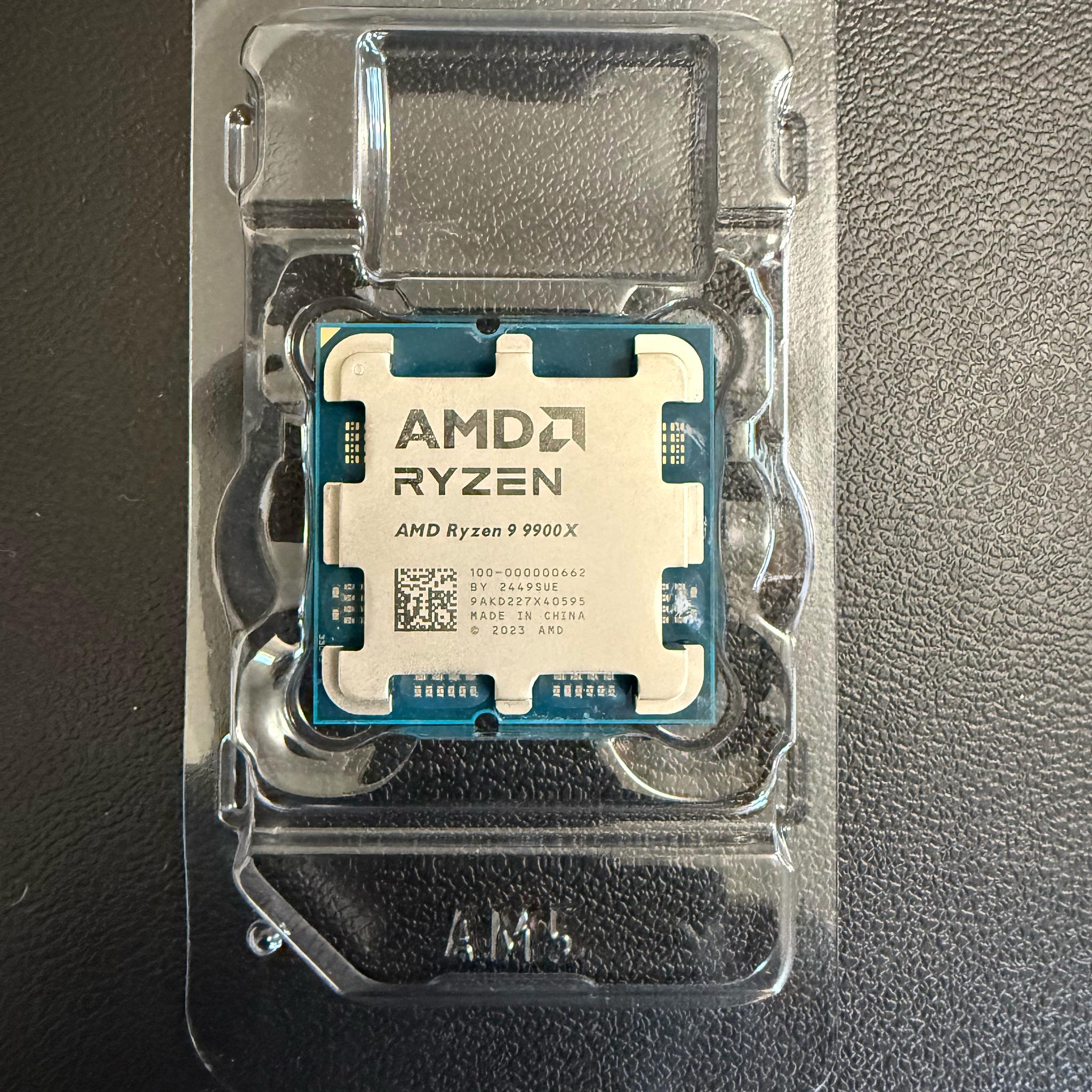 AMD Ryzen 9 9900X 12-Core | AM5 | Box + Clamshell | Tested & Verified