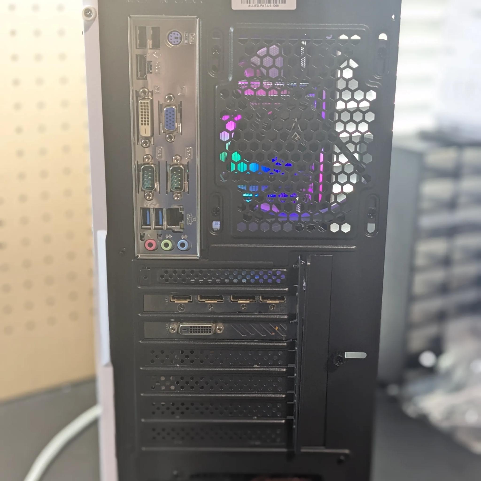 100 FPS Fortnite | 180 Day Warranty | i5-4570S, 16GB RAM, 480GB SSD, RX 480 4GB, RGB, Wifi, Win10