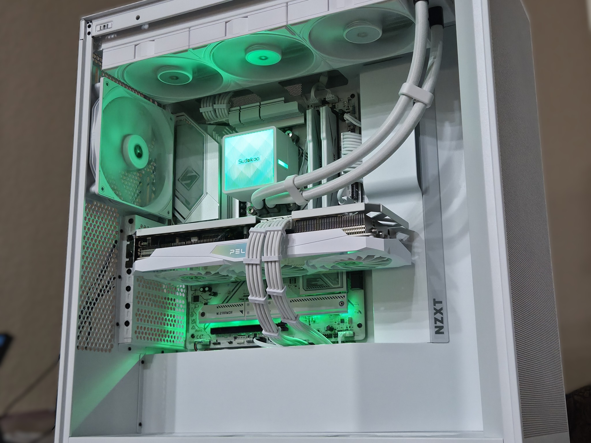 Frost Knight!❄️⚔️ 3080 Ti 12GB | 7600X3D | 32GB DDR5 | 1TB Gen4 NVMe