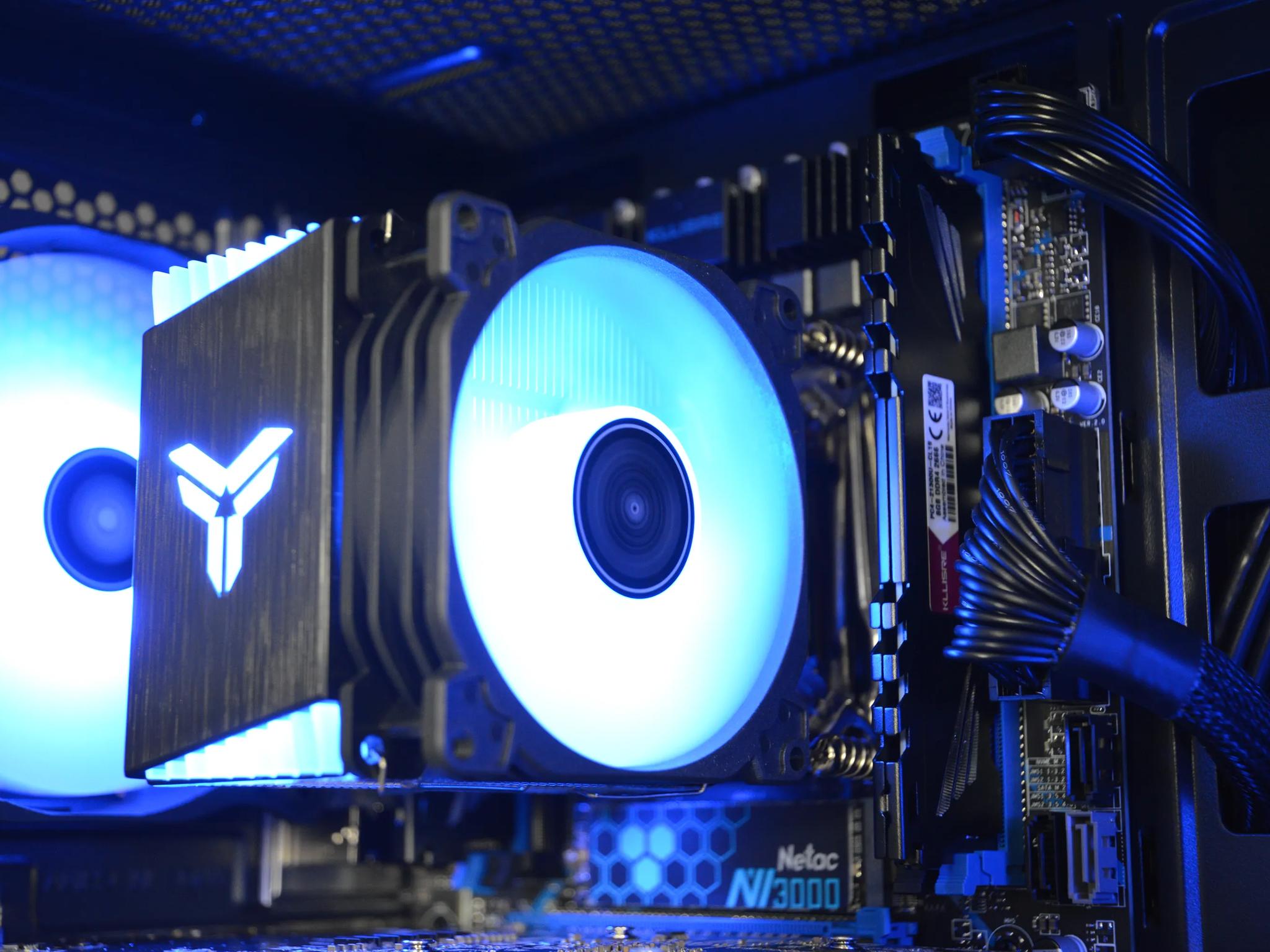 🔵⚫️| RX 580 8GB | INTEL XEON E5 2670 V3 | 16GB DDR4 RAM | 1TB NVME SSD | Midnight Ocean |
