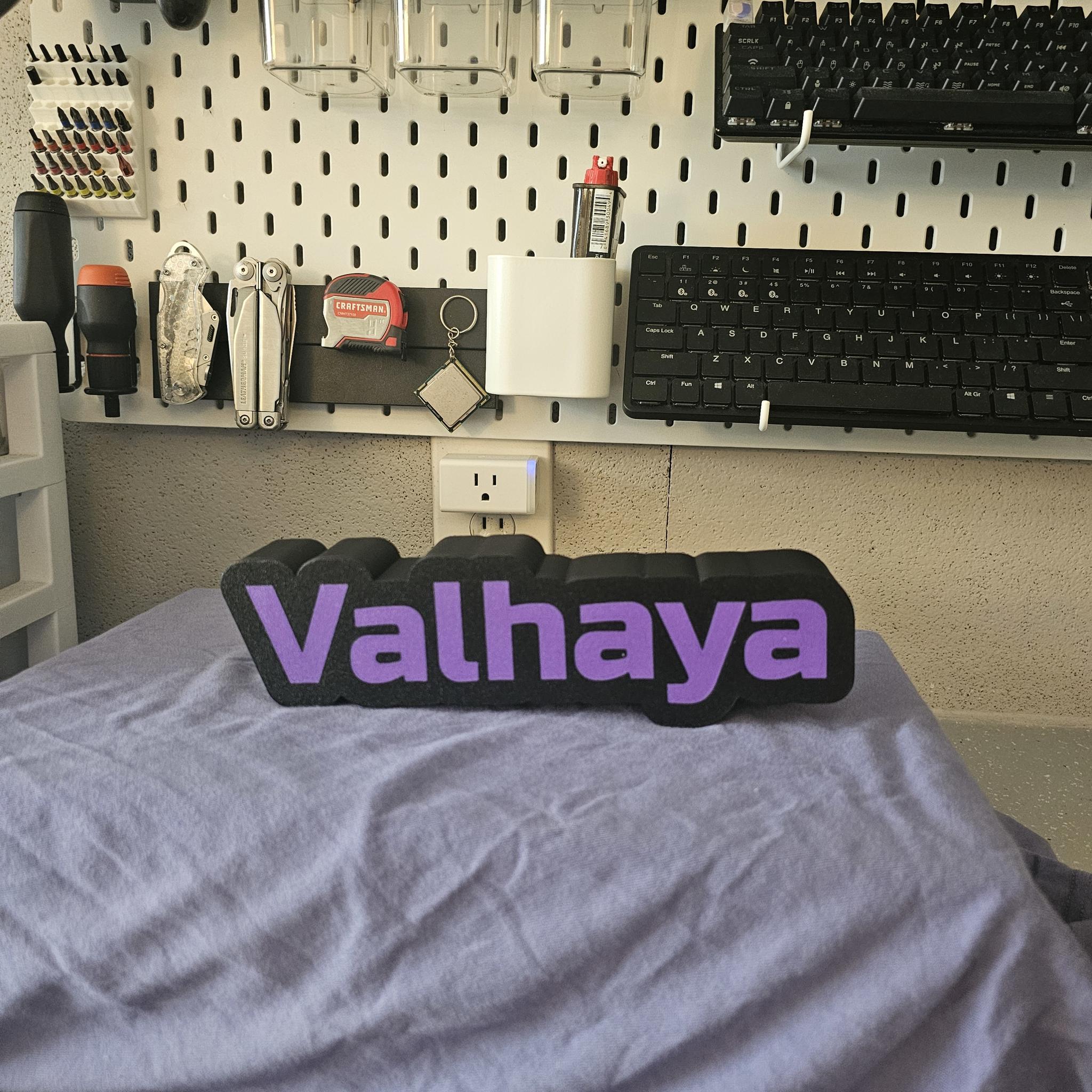 Customized LED Text Signs (Gamertags, Business Signs, Etc)