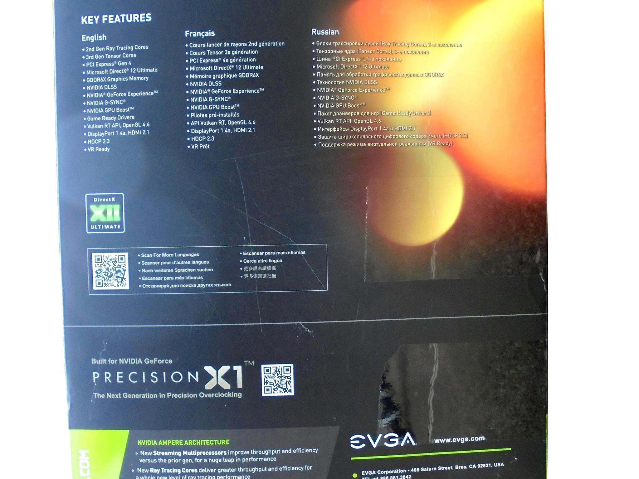 NVIDIA RTX 3080 - 10GB GDDR6X - EVGA XC3 Hybrid - 10G-P5-3888-KR