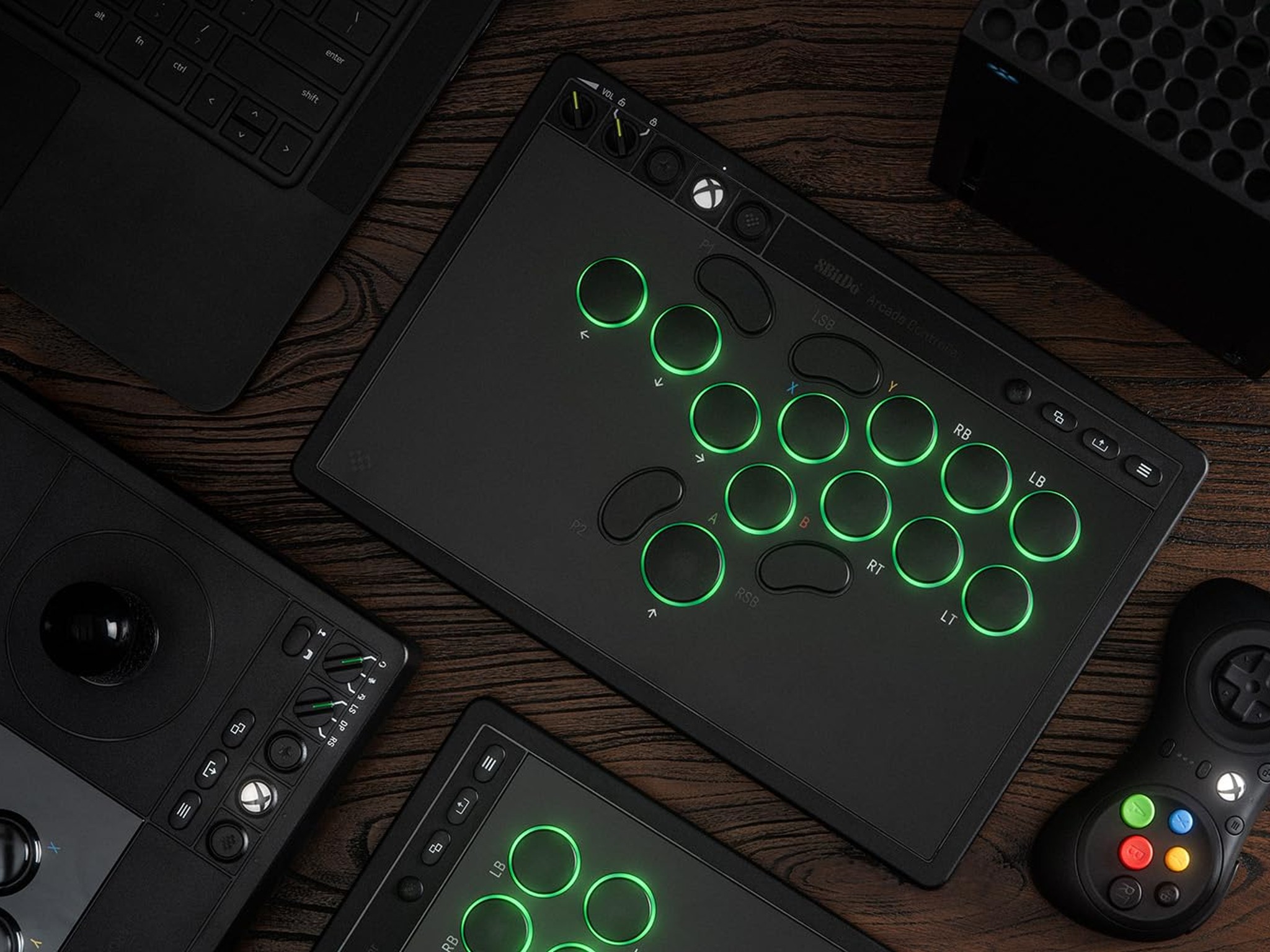 8BitDo All-Button Arcade Controller for PC & Xbox