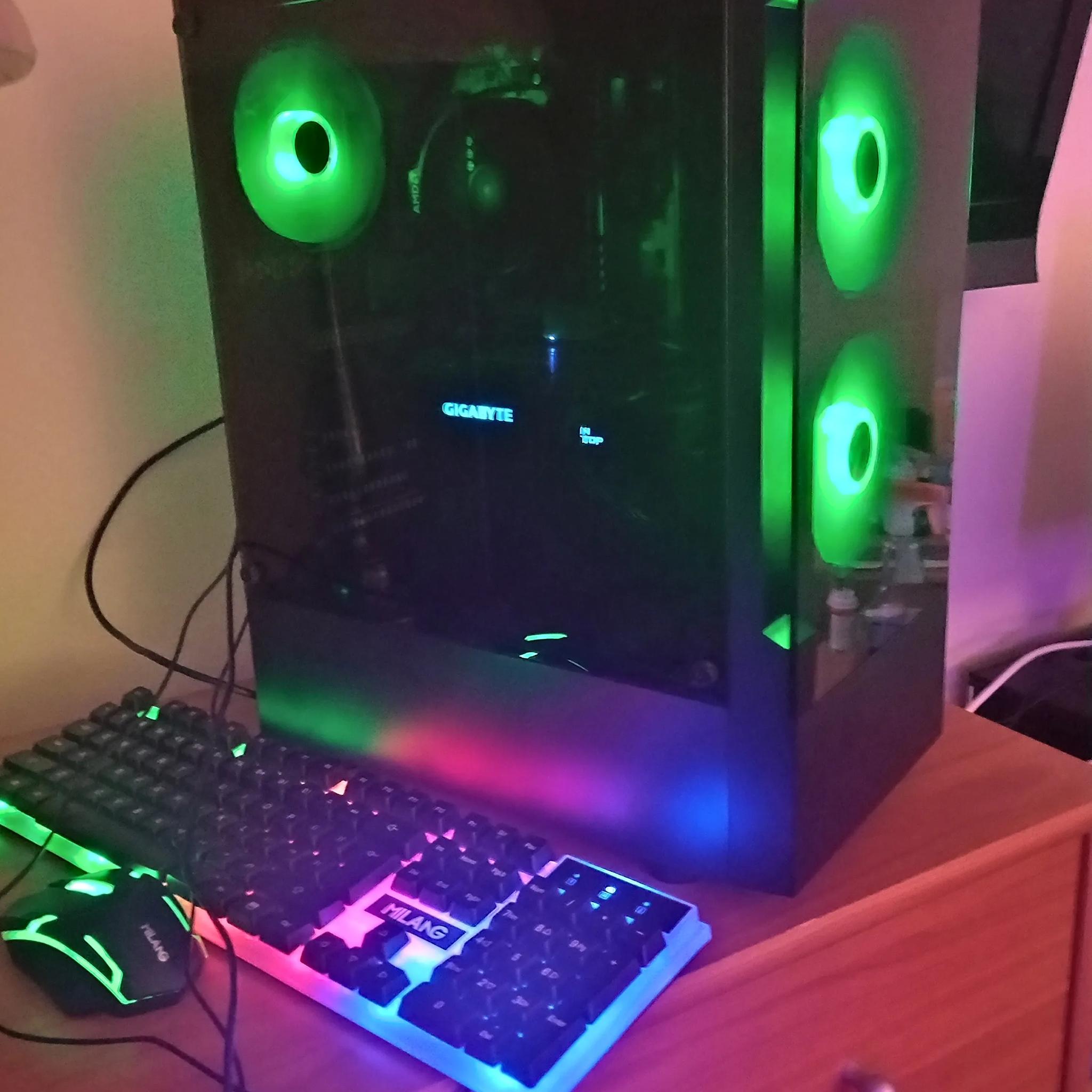 New Ryzen 5 5500, GTX 1070TI, 16GB DDR4 RAM, 512mb M.2 Storage, 500 Watt PSU