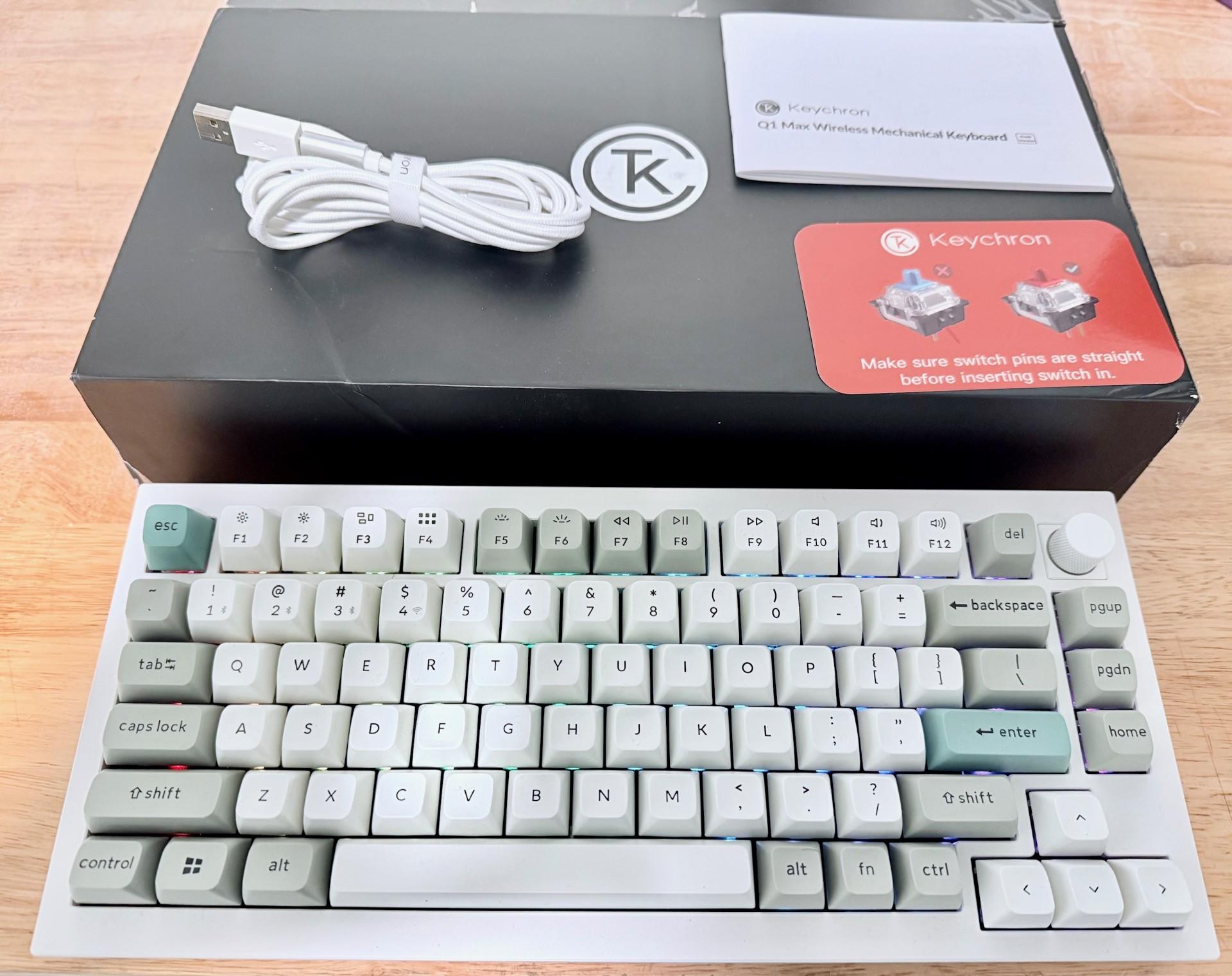 KeyChron Q1 Max White