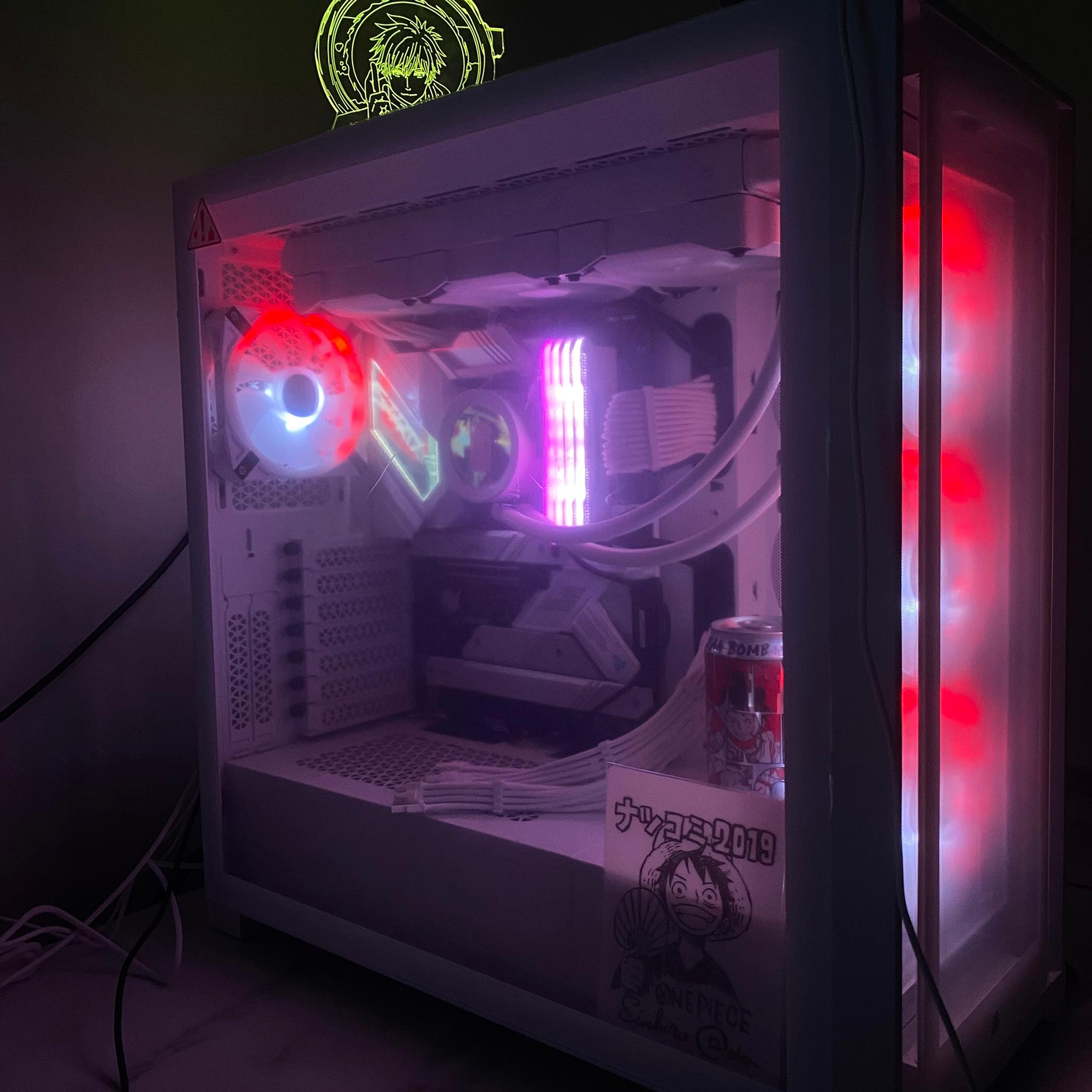 FULL WHITE HIGH RANGE PC WITHOUT GRAPHIC CARD