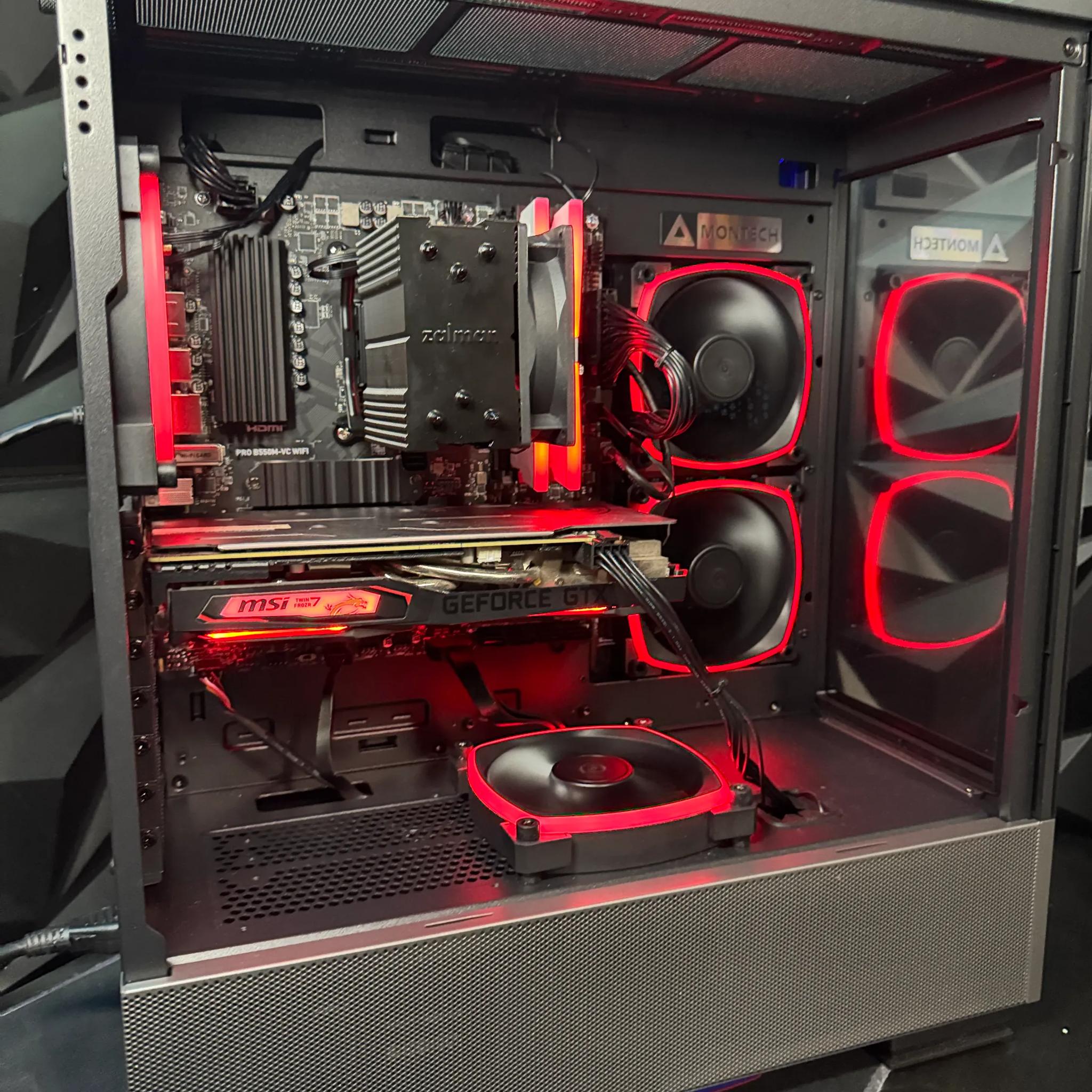 💀🎮Ctrl+Alt+Defeat 💀🎮Ryzen 5 5500 | GTX 1660Ti| 16 GB DDR4| 1.25 TB NVMe