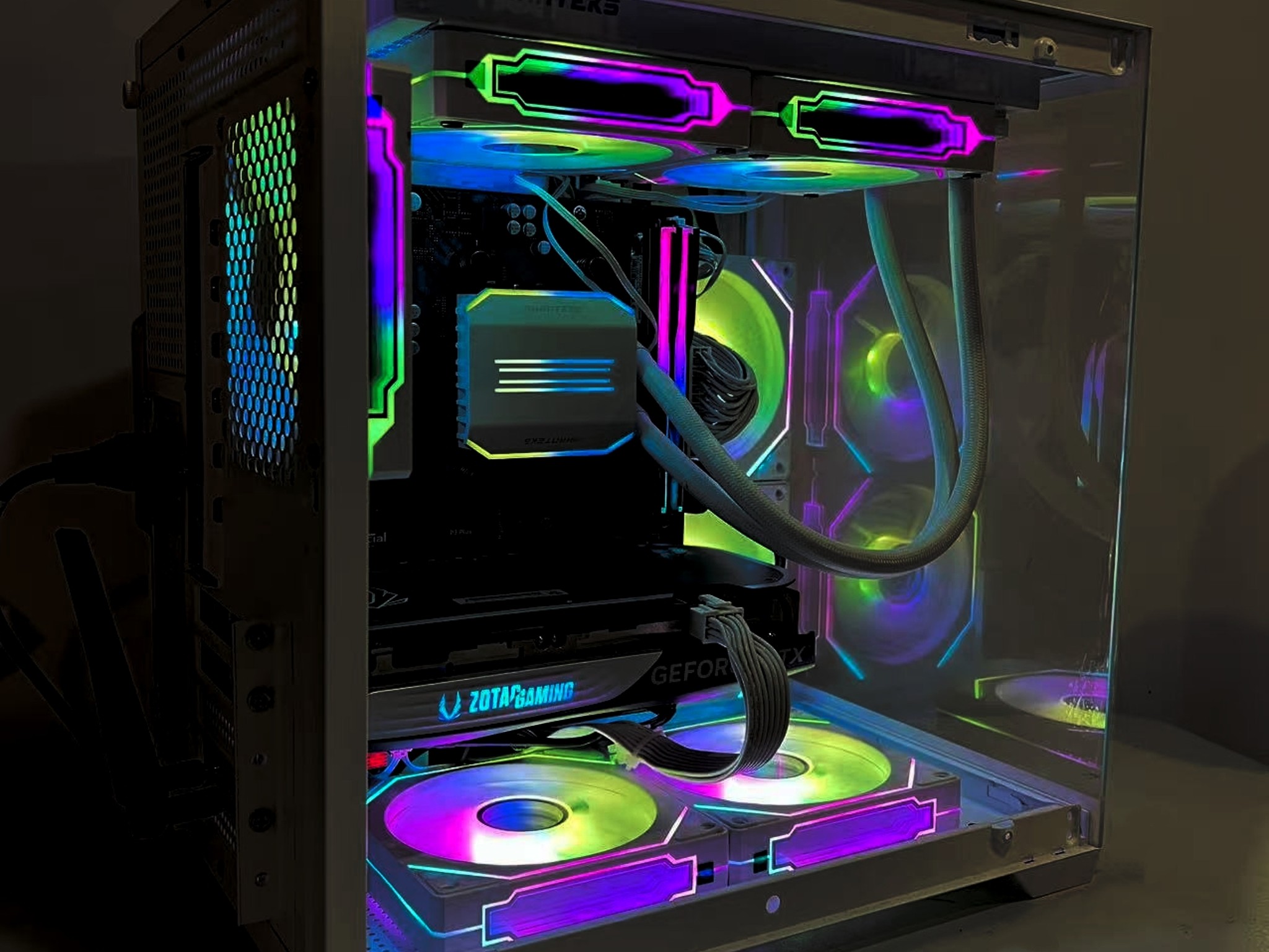 🔥For Sale🔥 RTX 4060 Ti 16G|R5-8400f|1TB M.2|32GB RAM|ARGB Fans|WIFI||DepxTech Pre-Built PC