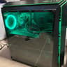Gaming PC MSI GTX 1080 Intel i7 8700k Black and Green Full Tower 