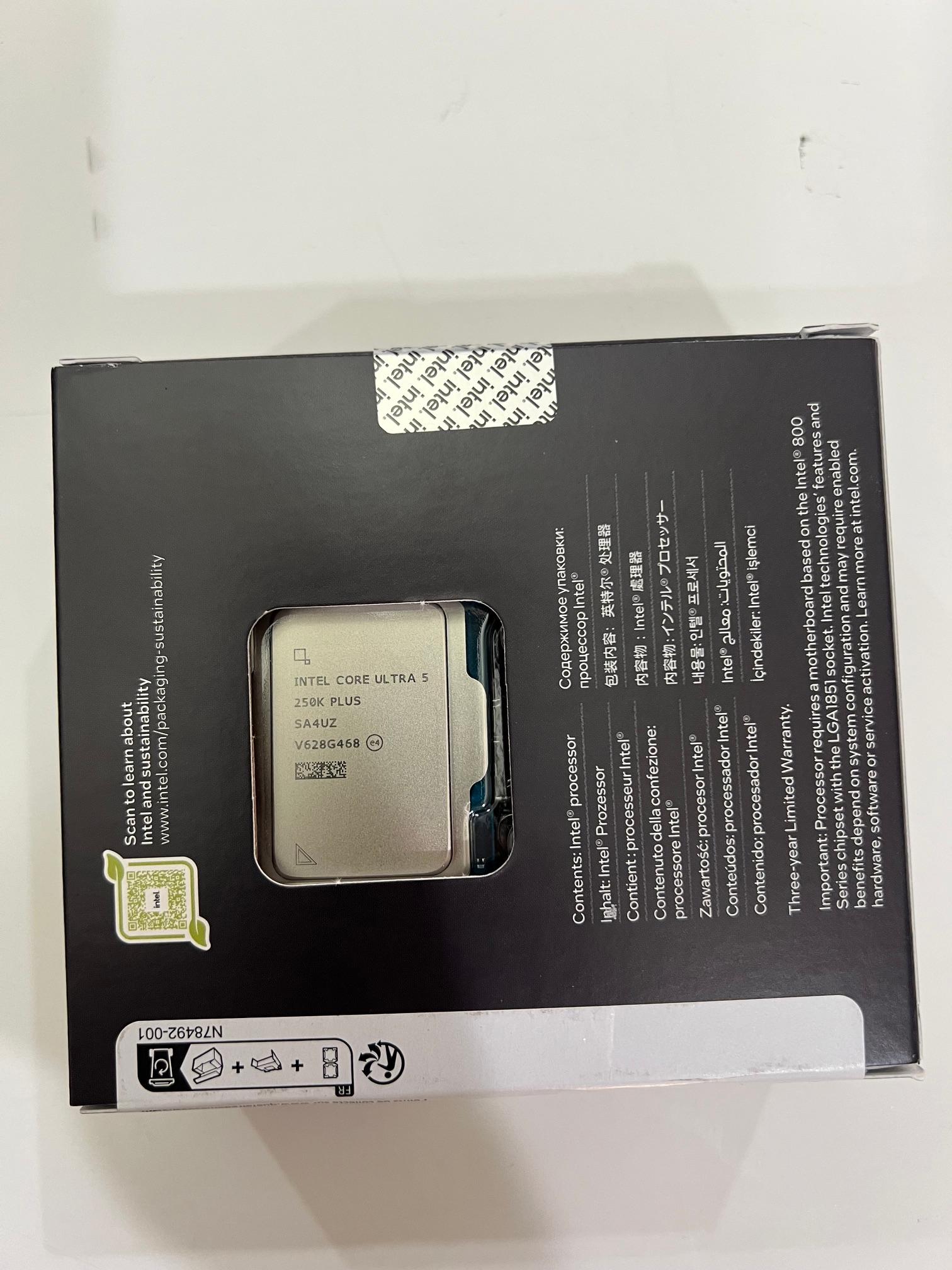 (NEW Bundle) Intel Core Ultra 250K PLUS | GIGABYTE B860 DS3H WIFI6E Motherboard