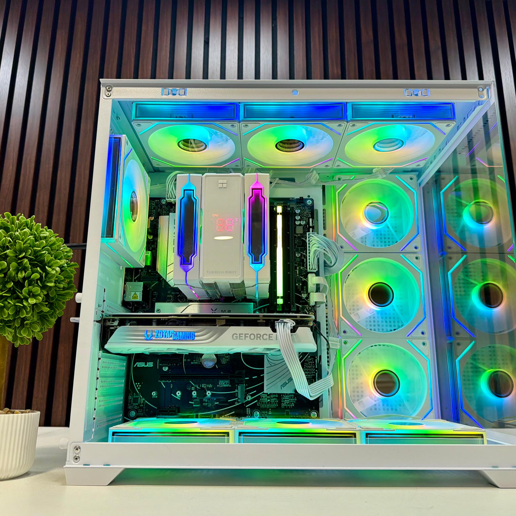 RTX 4070 Super | Ryzen 9600X | 16GB DDR5 | 1TB M.2 | 850 Watt Gold PSU | LCD AIO