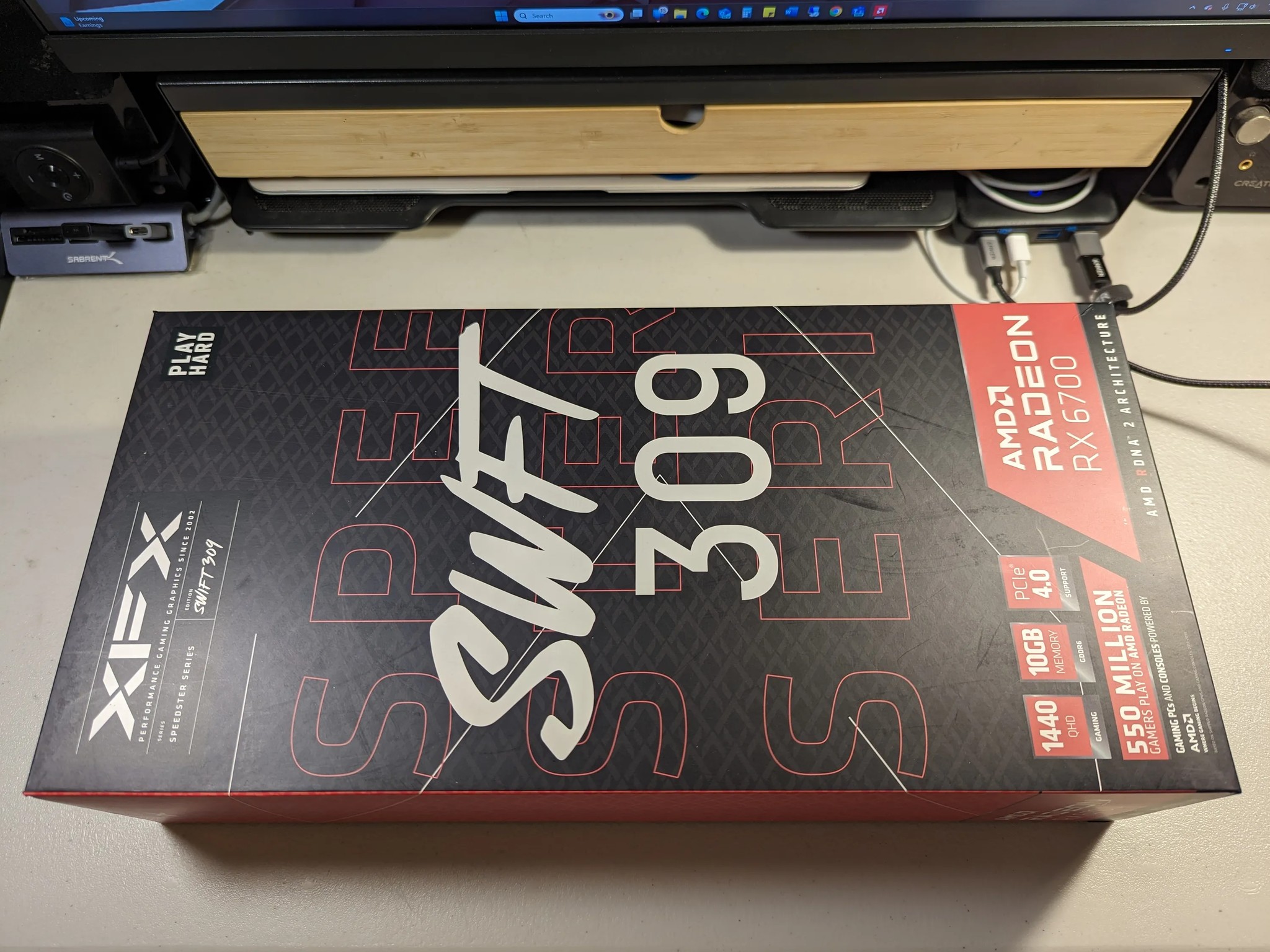 XFX Speedster SWFT 309 Radeon RX 6700 non-XT 10 GB; Gently Used, Like New, Great for High-FPS 1080p!