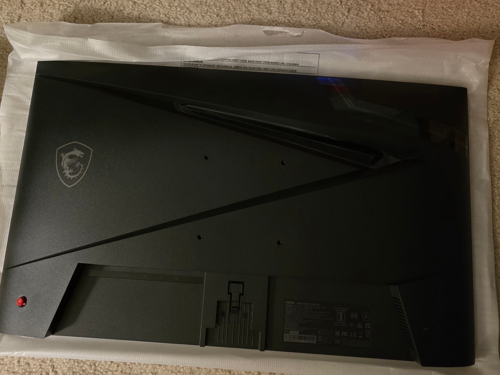 MSI MAG274F 27" 1080p 200Hz IPS Monitor Brand New