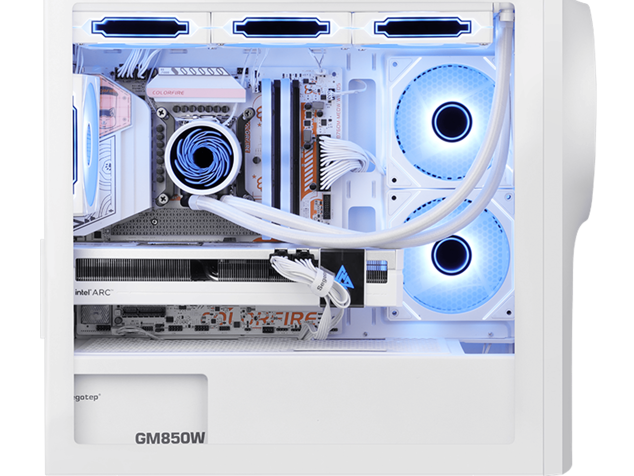Segotep Nexus 1 Mid-Tower MATX/ITX Case  + Free HB-12 ARGB Fan & Blind Box Gift