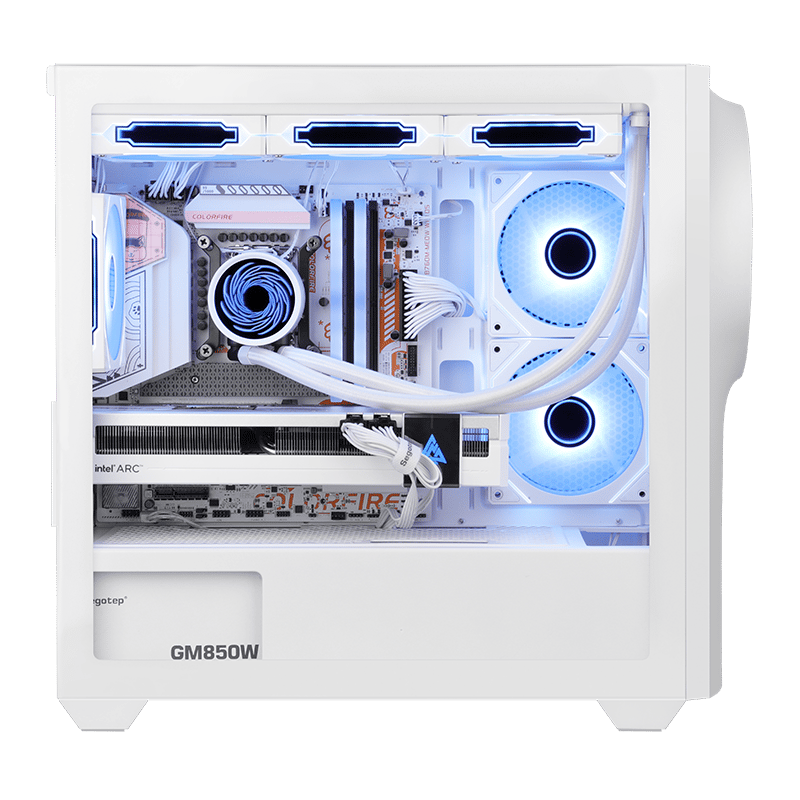 Segotep Nexus 1 Mid-Tower MATX/ITX Case  + Free HB-12 ARGB Fan & Blind Box Gift