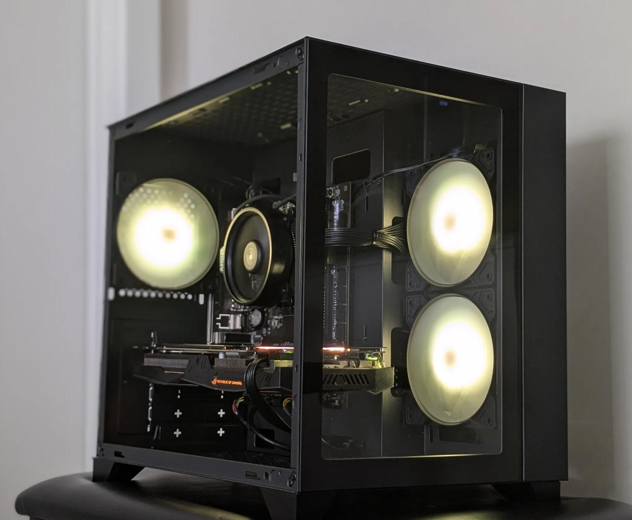 !SALE! Mjölnir | Nvidia GTX 1070 8GB | Ryzen 5 2600 | 1000GB SSD | 16GB RAM | WIFI | ARGB Gaming PC