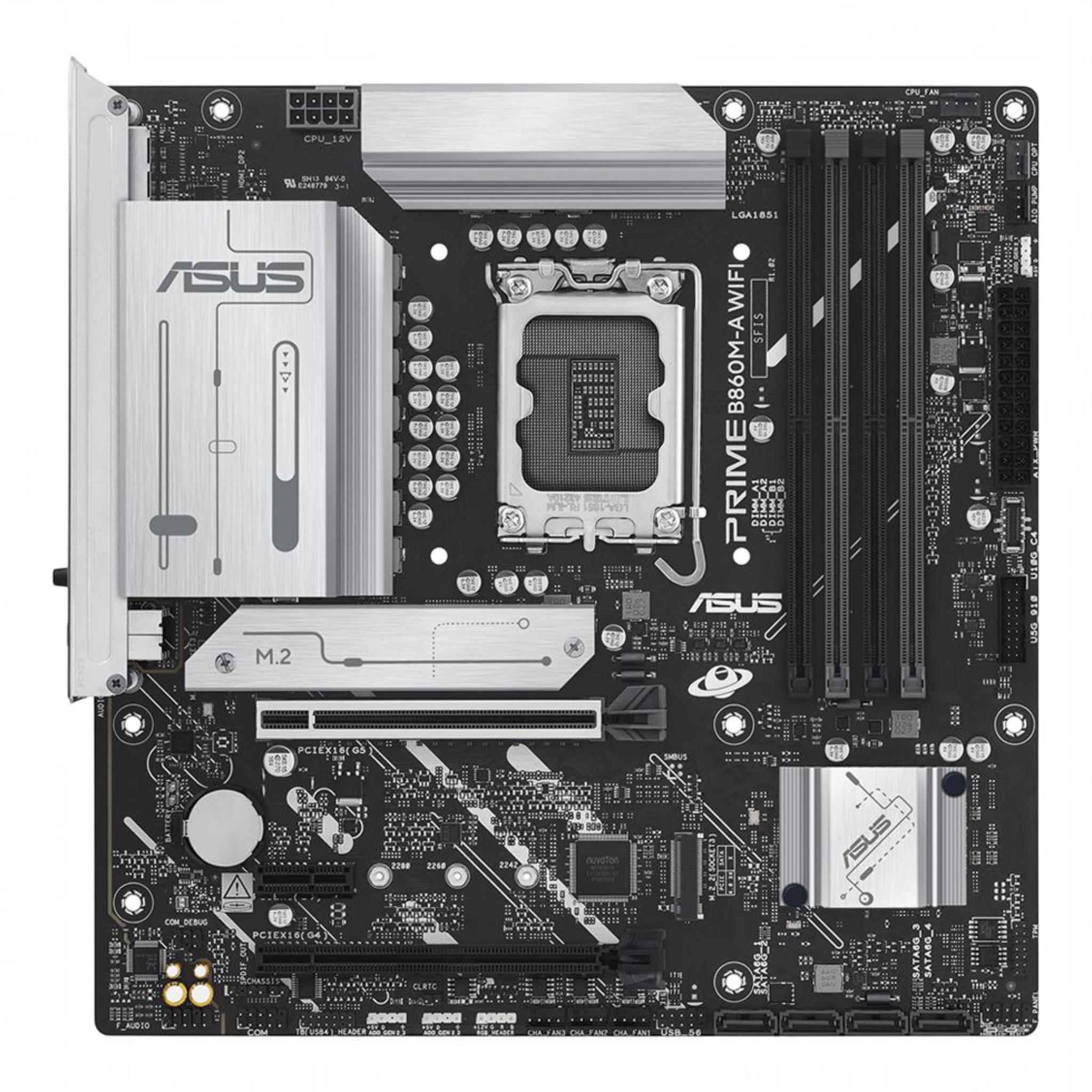 Intel Core Ultra 5 250KF Plus + Asus B860M-A Prime WI-FI (CPU + Motherboard Bundle)