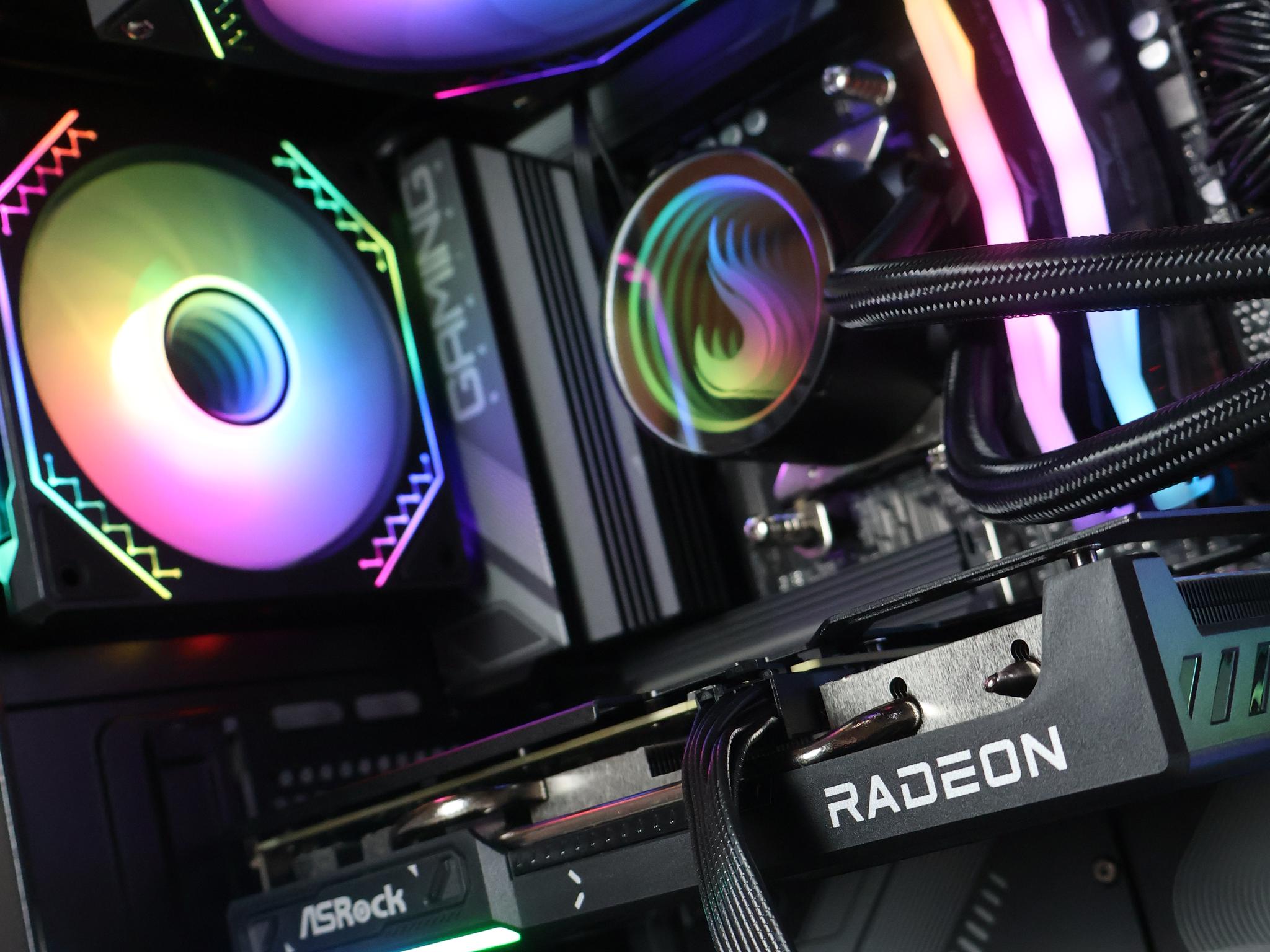 ⚫ Ryzen 7 7700/RX 9060XT 16GB Gaming/Streaming PC ⚫