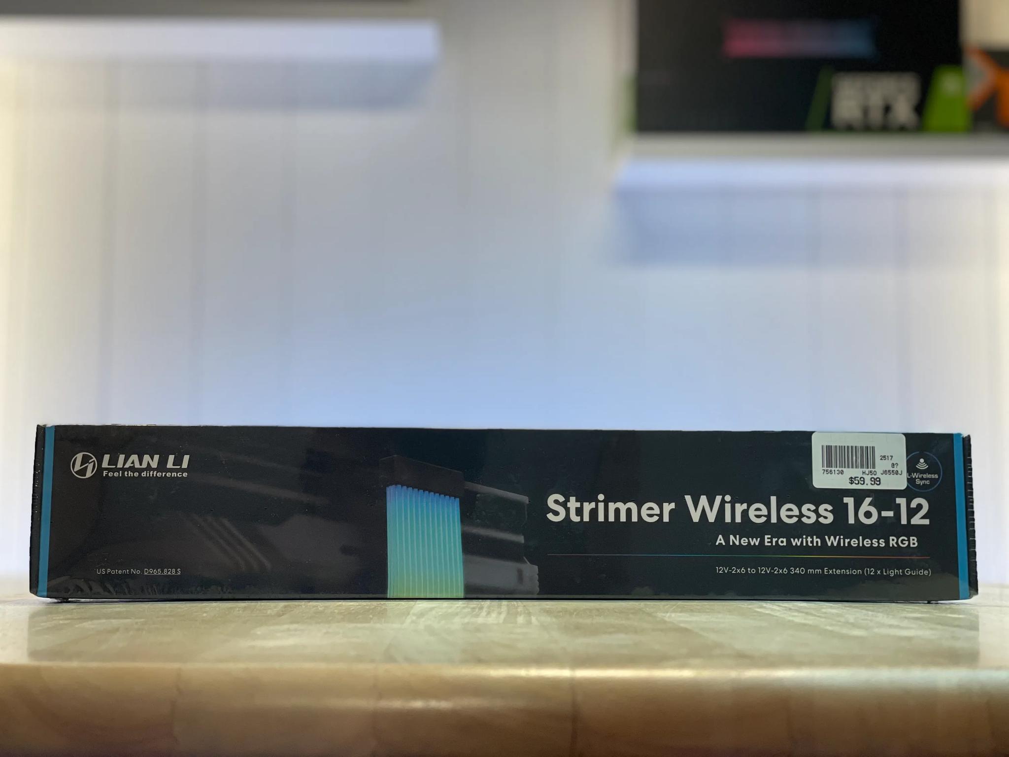 Brand New Sealed! Lian Li Strimer Wireless 16 Pin - ARGB GPU Extension Cable