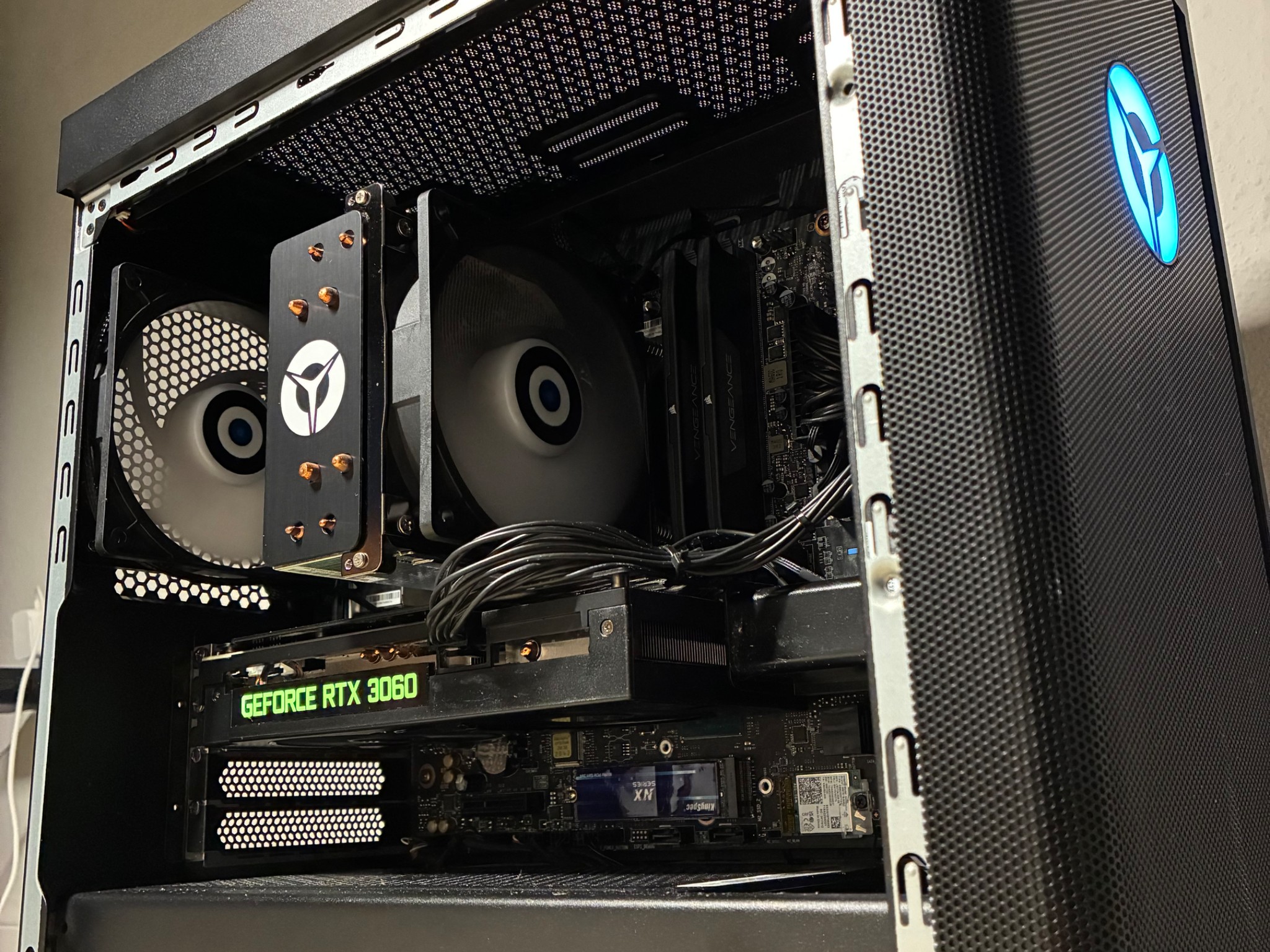 Intel Core i7-12700 - NVIDIA GeForce RTX 3060 - 32GB Memory - 256GB SSD + 1TB HDD - Lenovo Legion i5