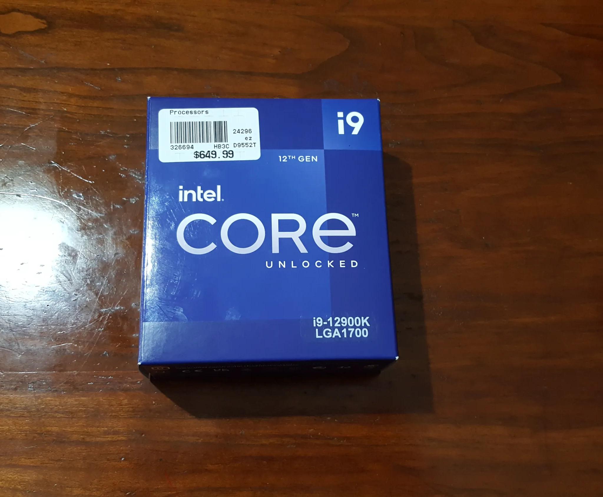 Intel Core i9-12900K CPU